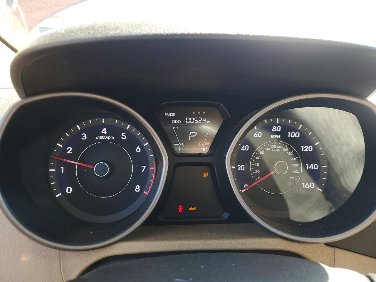 2013 Hyundai Elantra Gls Red vin: 5NPDH4AE9DH274804
