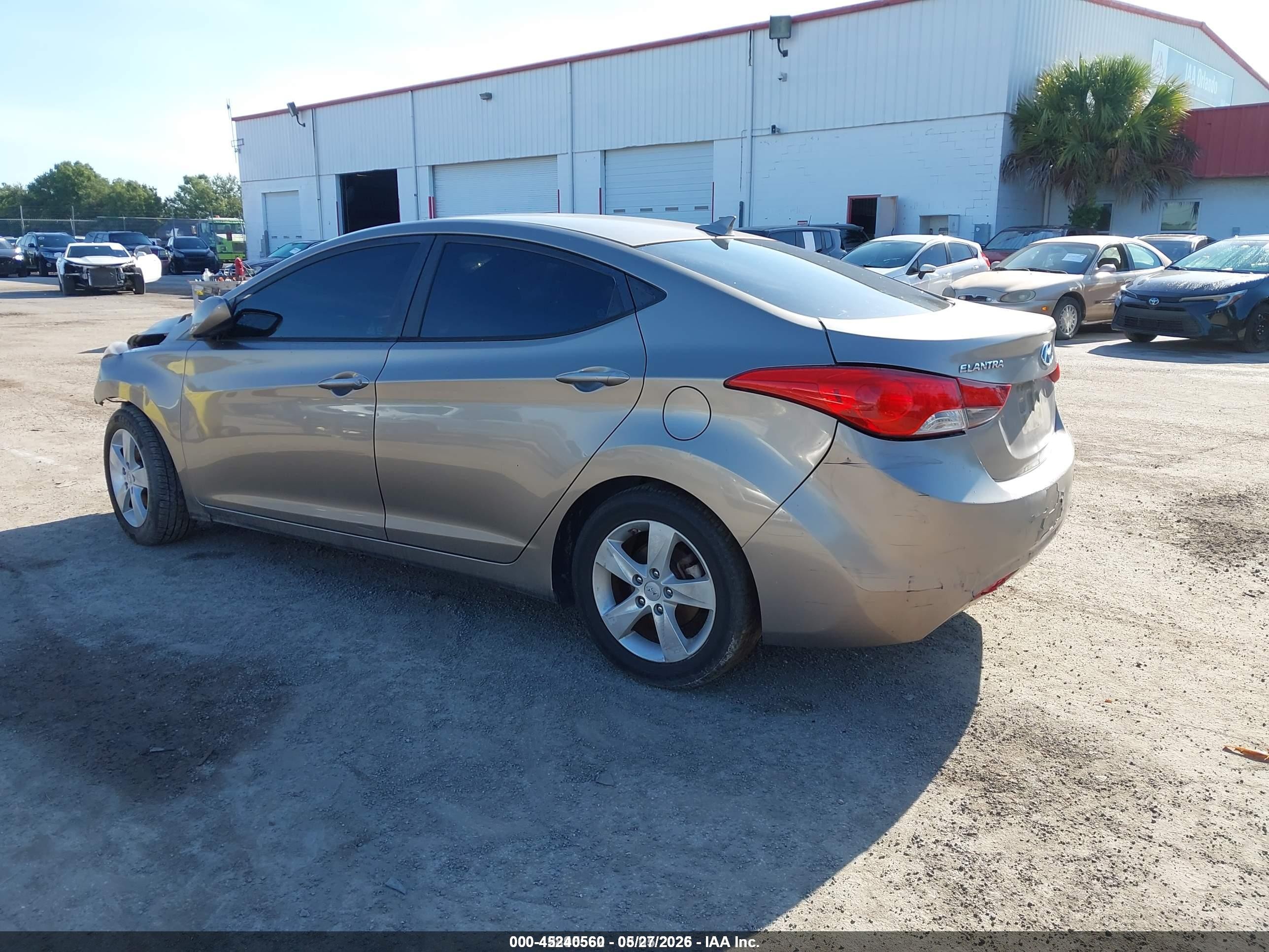 2013 Hyundai Elantra Gls/limited Gold vin: 5NPDH4AE9DH276083