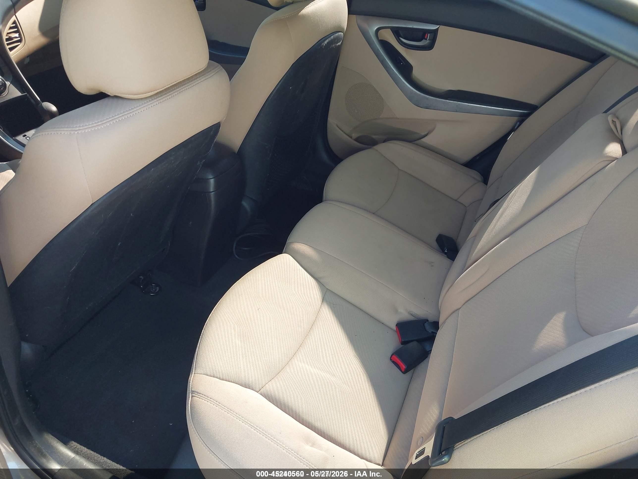 2013 Hyundai Elantra Gls/limited Gold vin: 5NPDH4AE9DH276083