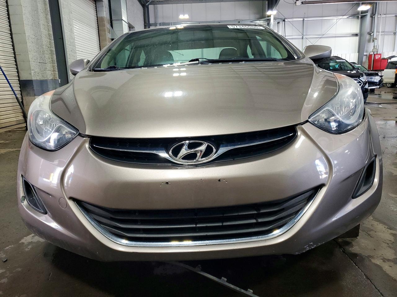 2013 Hyundai Elantra Gls Желто-коричневый vin: 5NPDH4AE9DH283924