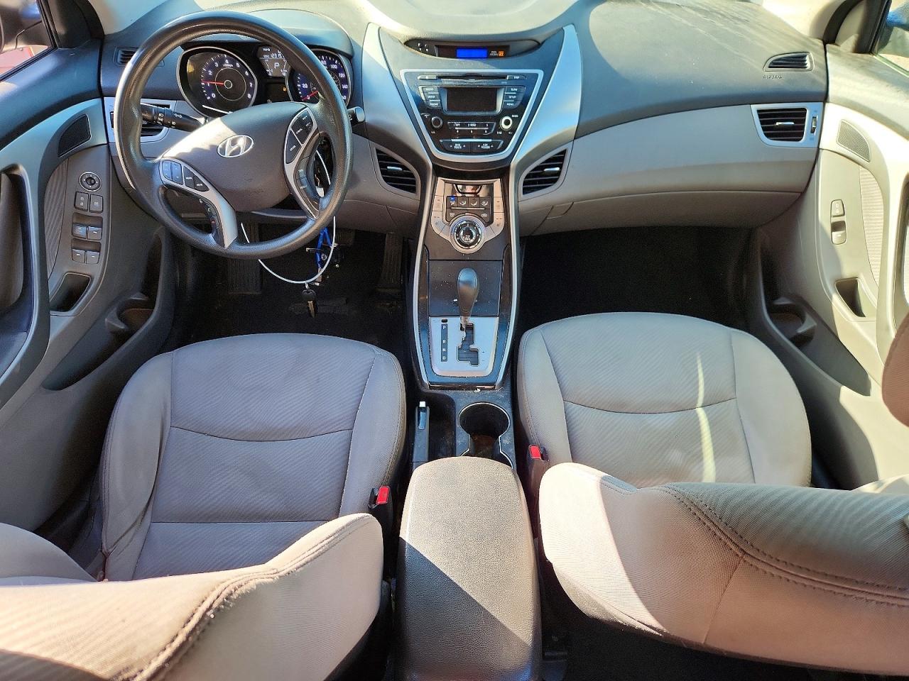 2013 Hyundai Elantra Gls Gray vin: 5NPDH4AE9DH293899