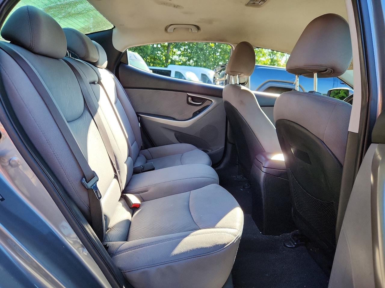 2013 Hyundai Elantra Gls Gray vin: 5NPDH4AE9DH293899