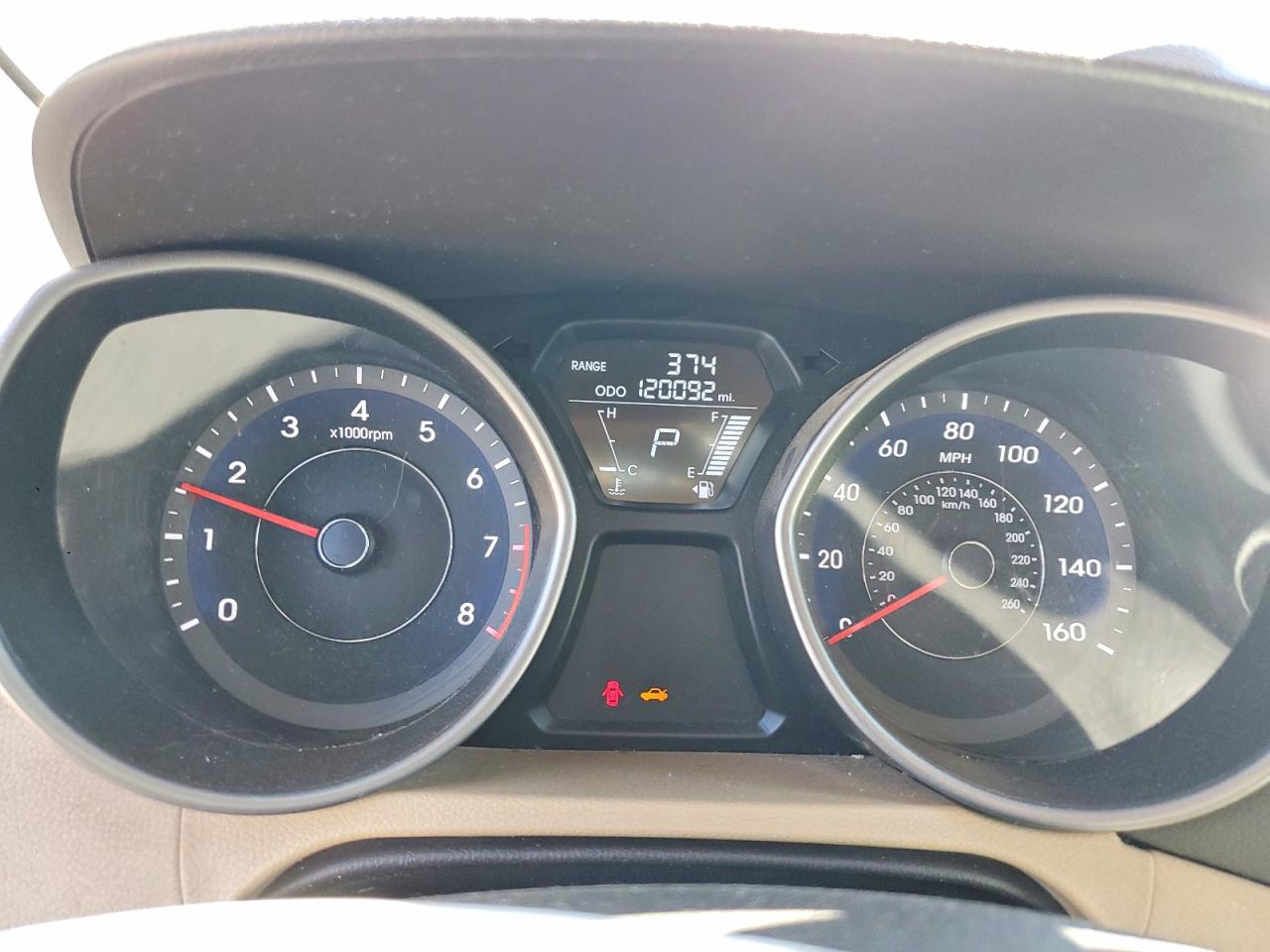 2013 Hyundai Elantra Gls White vin: 5NPDH4AE9DH294549