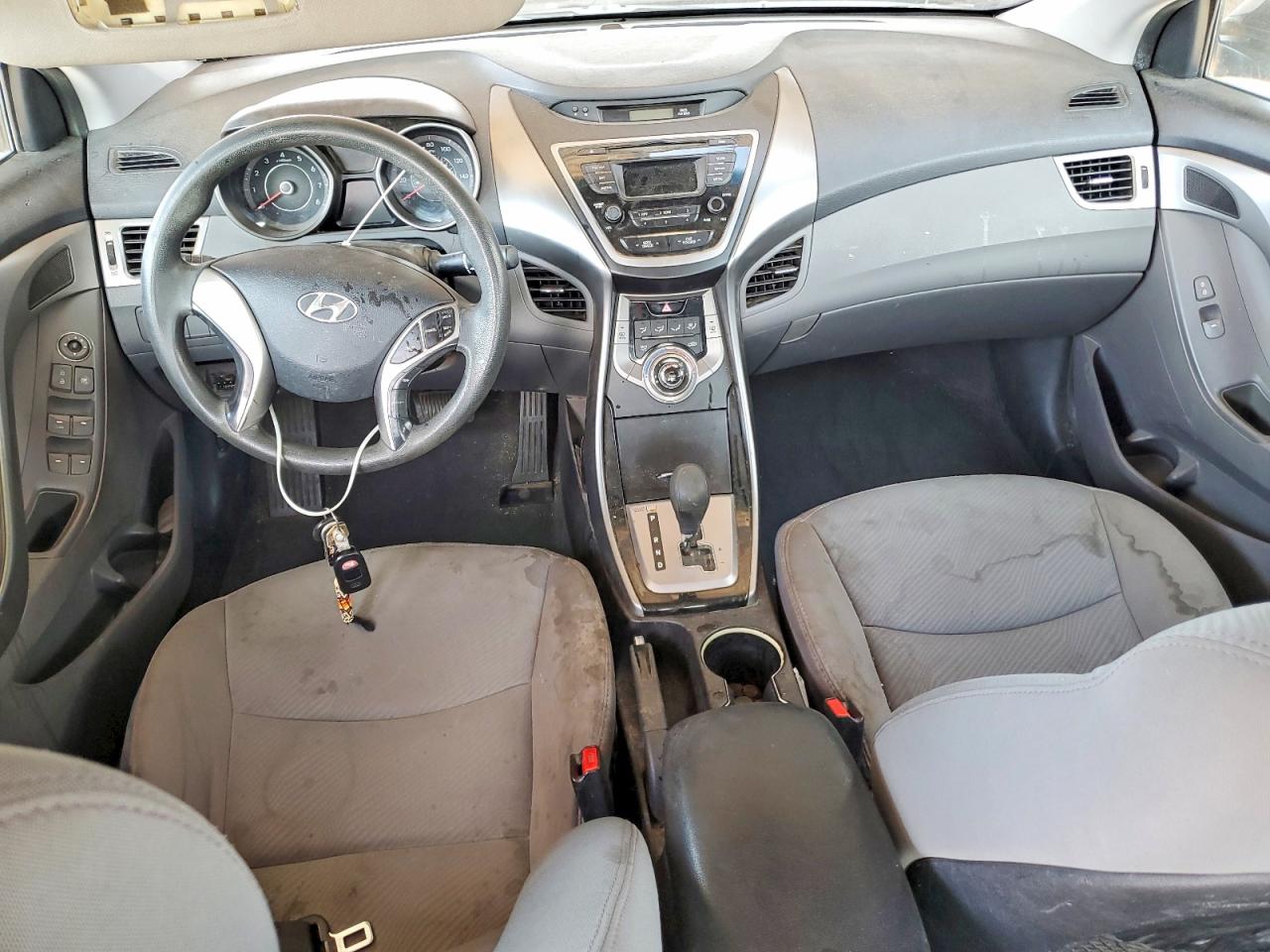 2013 Hyundai Elantra Gls Silver vin: 5NPDH4AE9DH304349