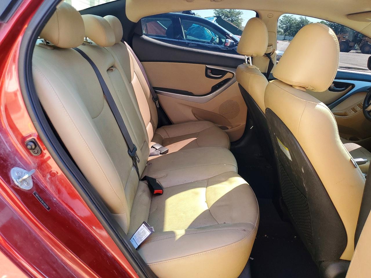 2013 Hyundai Elantra Limited Red vin: 5NPDH4AE9DH305338