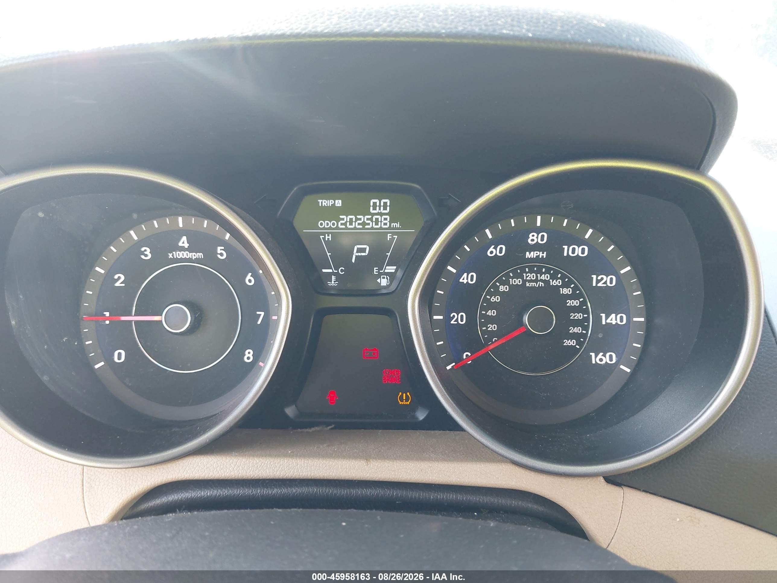 2013 Hyundai Elantra Gls Gray vin: 5NPDH4AE9DH308448