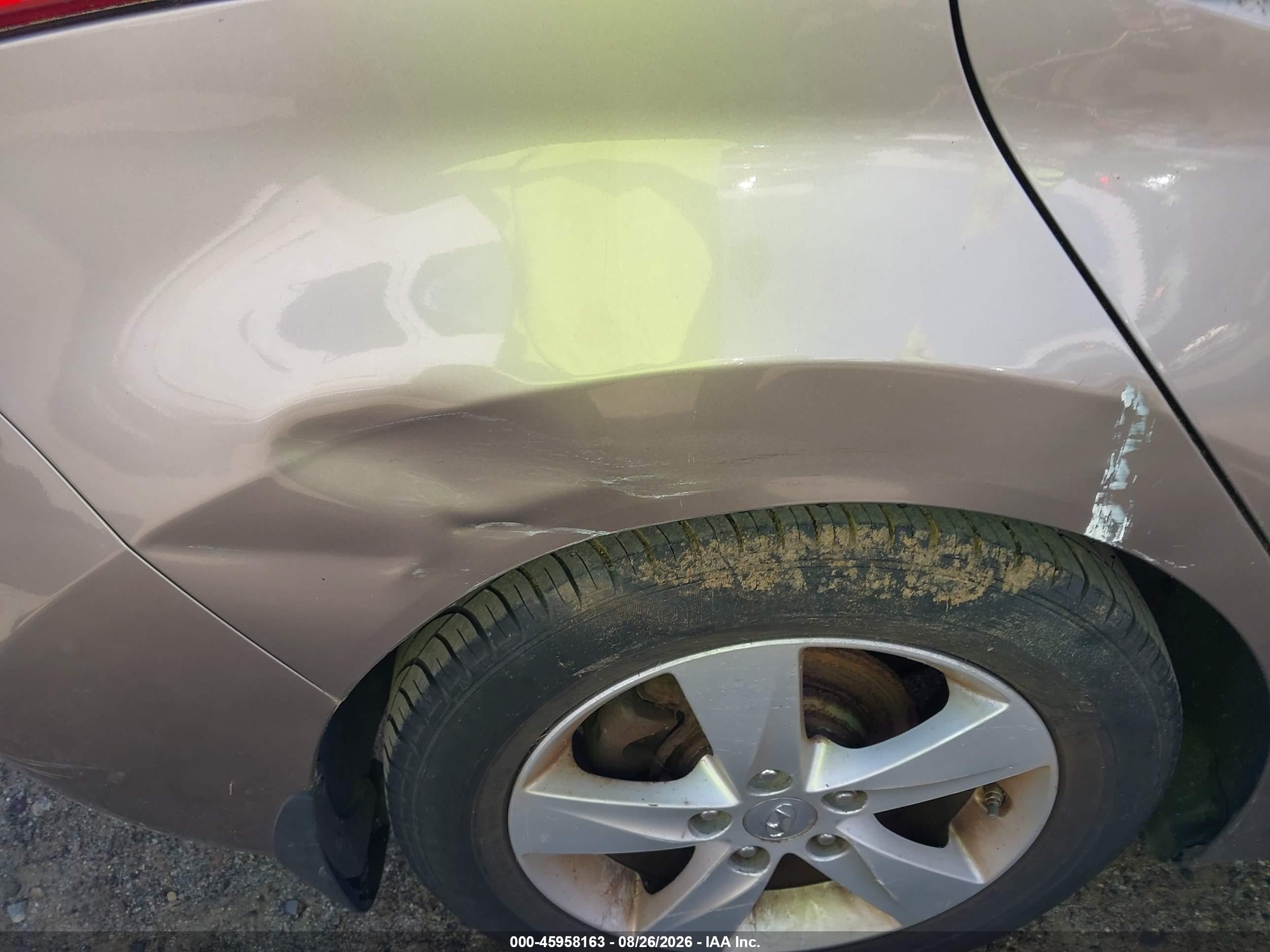 2013 Hyundai Elantra Gls Gray vin: 5NPDH4AE9DH308448