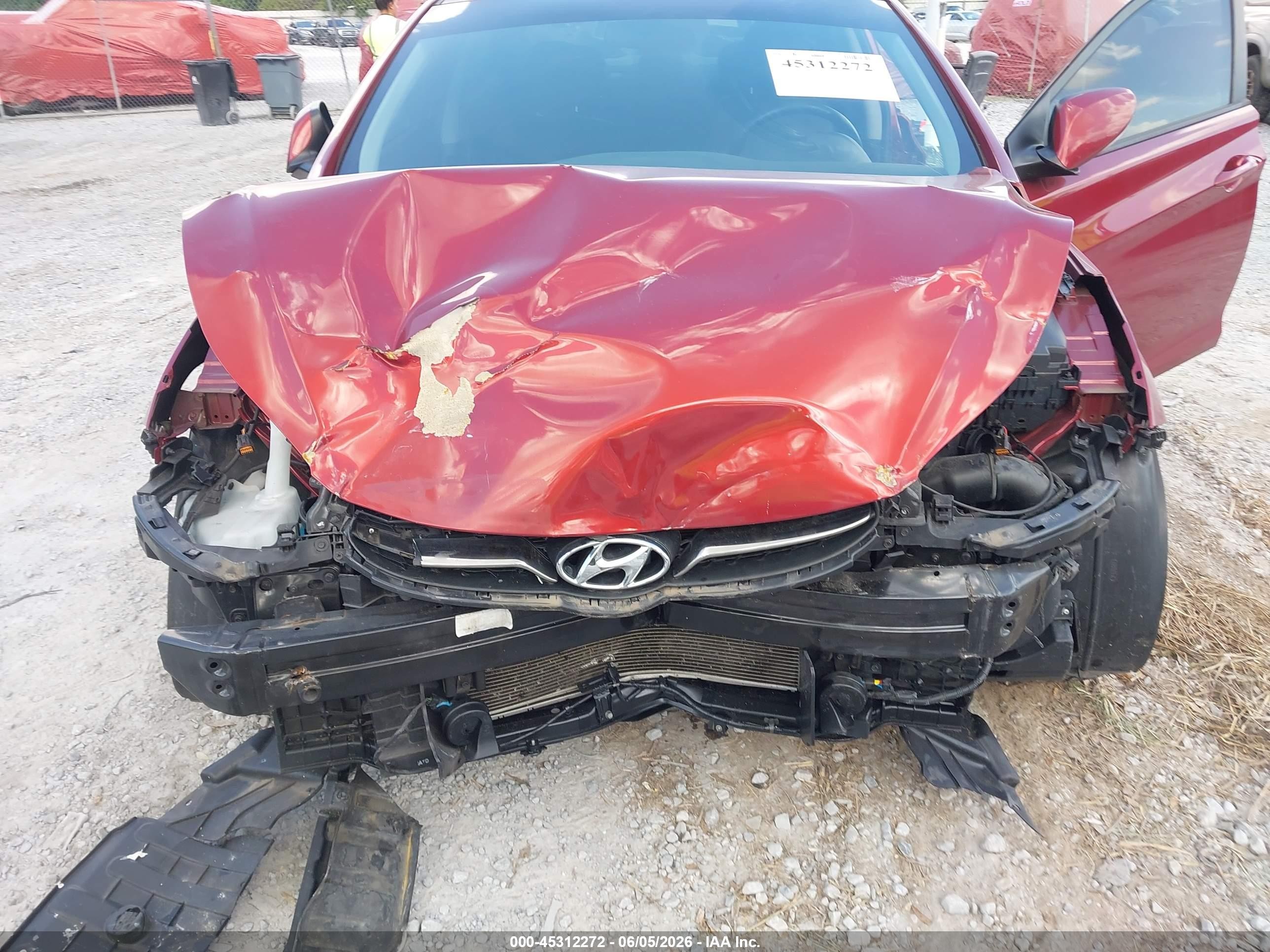 2013 Hyundai Elantra Limited Red vin: 5NPDH4AE9DH315996