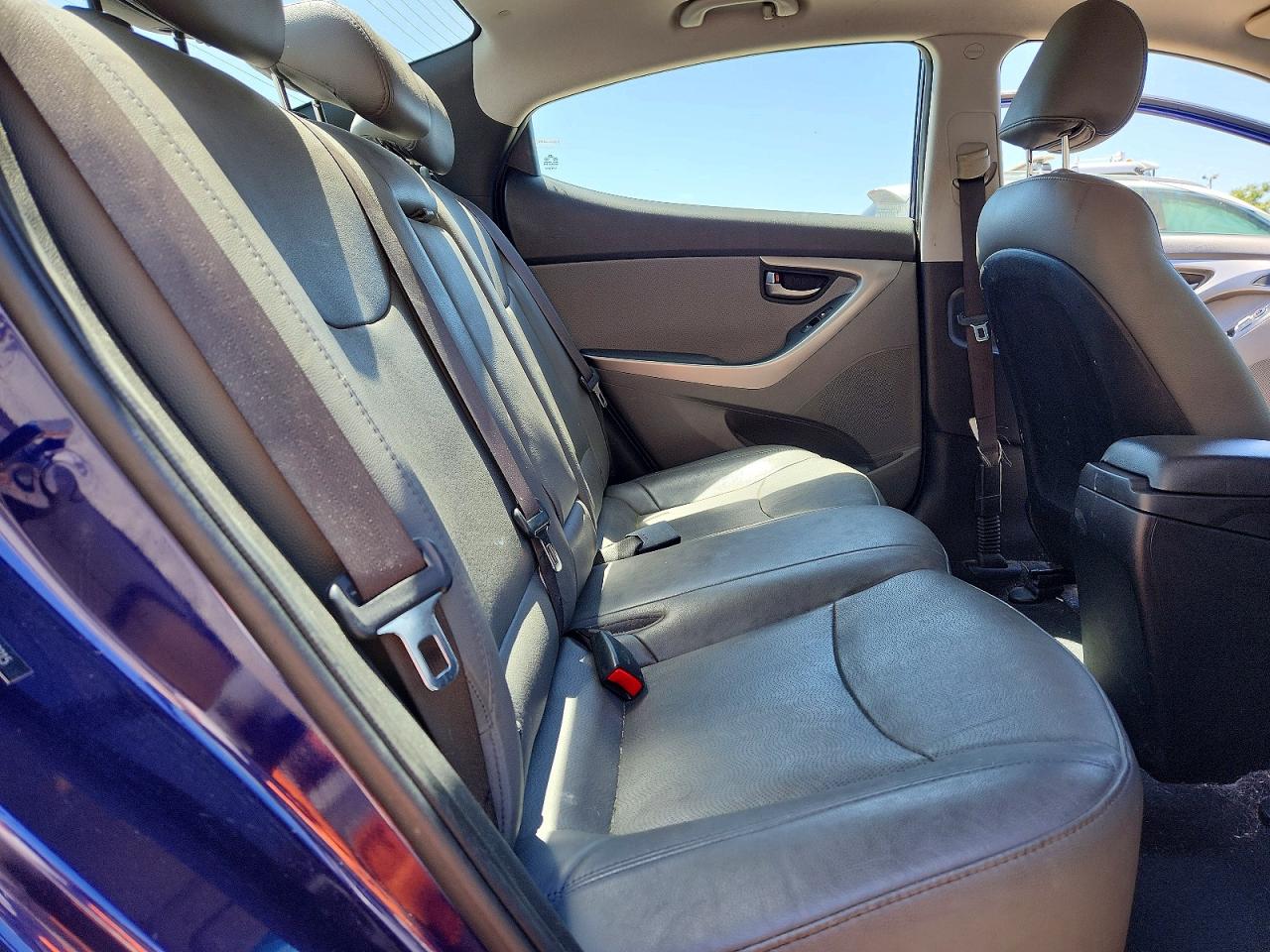 2013 Hyundai Elantra Limited Blue vin: 5NPDH4AE9DH317215