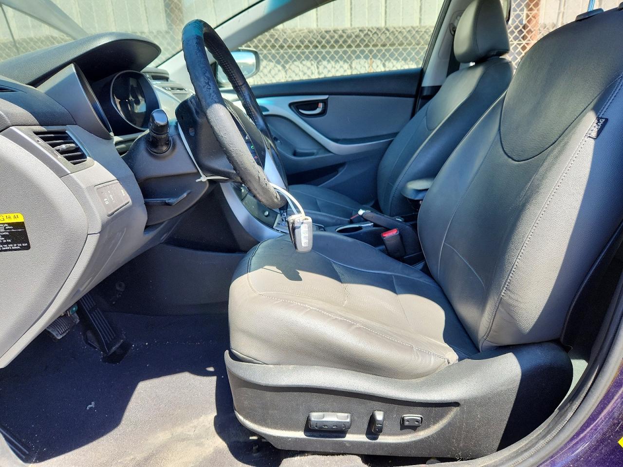 2013 Hyundai Elantra Limited Blue vin: 5NPDH4AE9DH317215
