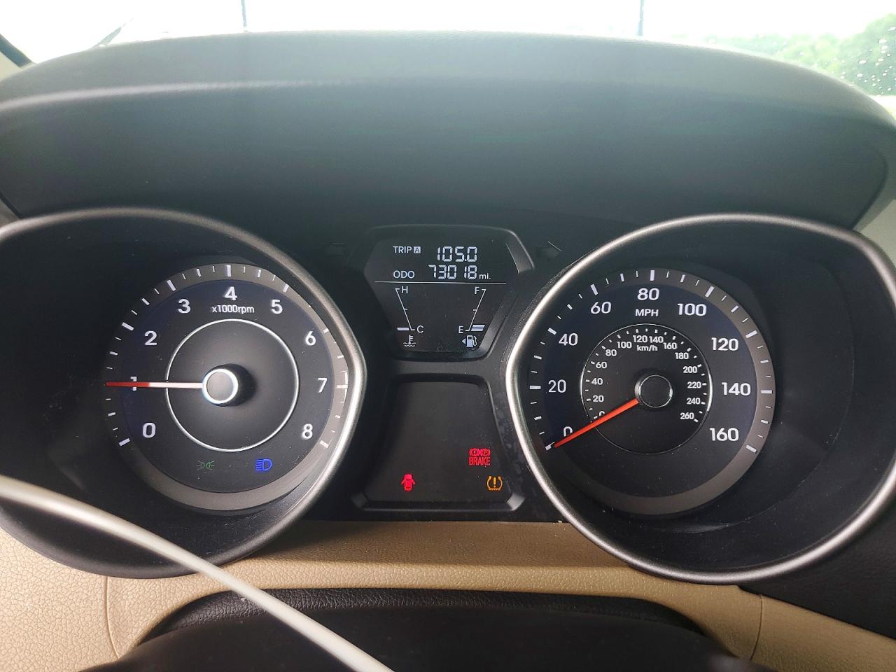 2013 Hyundai Elantra Gls White vin: 5NPDH4AE9DH318400