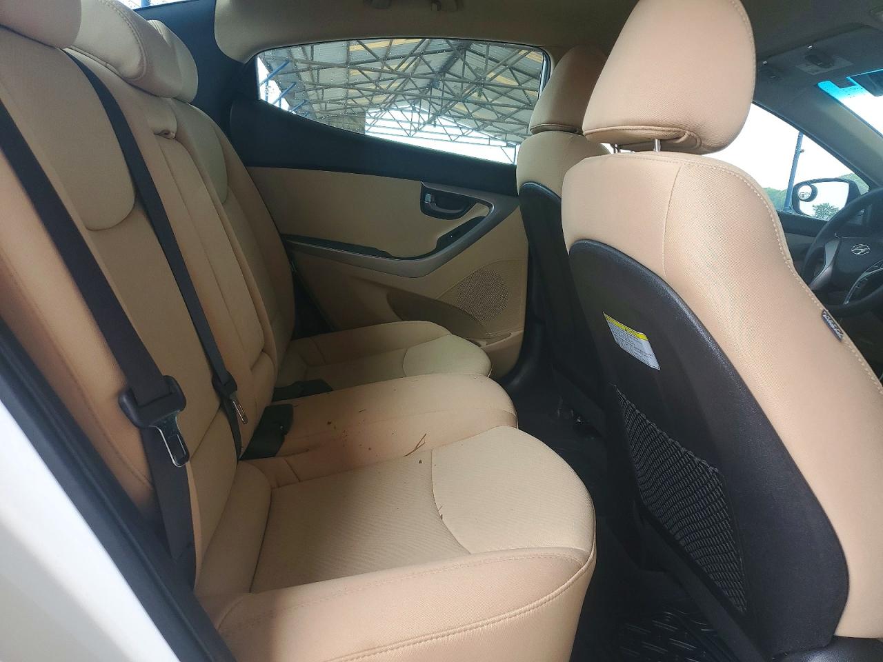 2013 Hyundai Elantra Gls White vin: 5NPDH4AE9DH318400