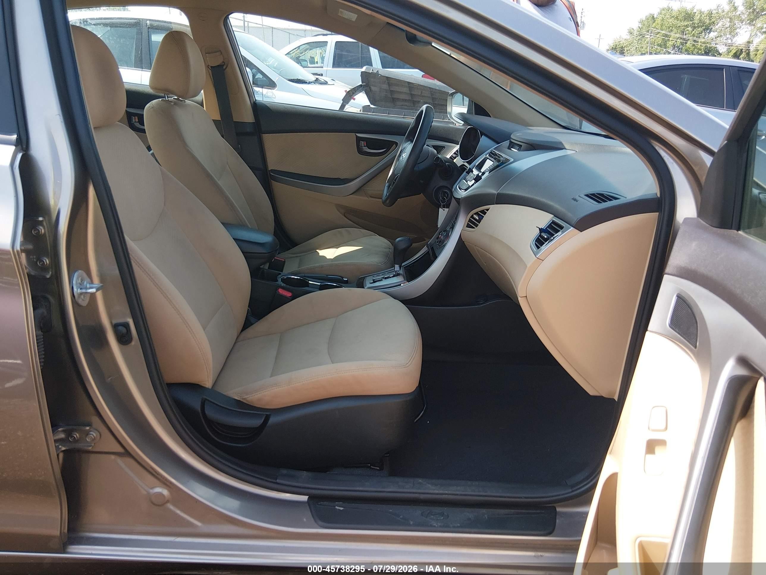 2013 Hyundai Elantra Gls Gold vin: 5NPDH4AE9DH319899