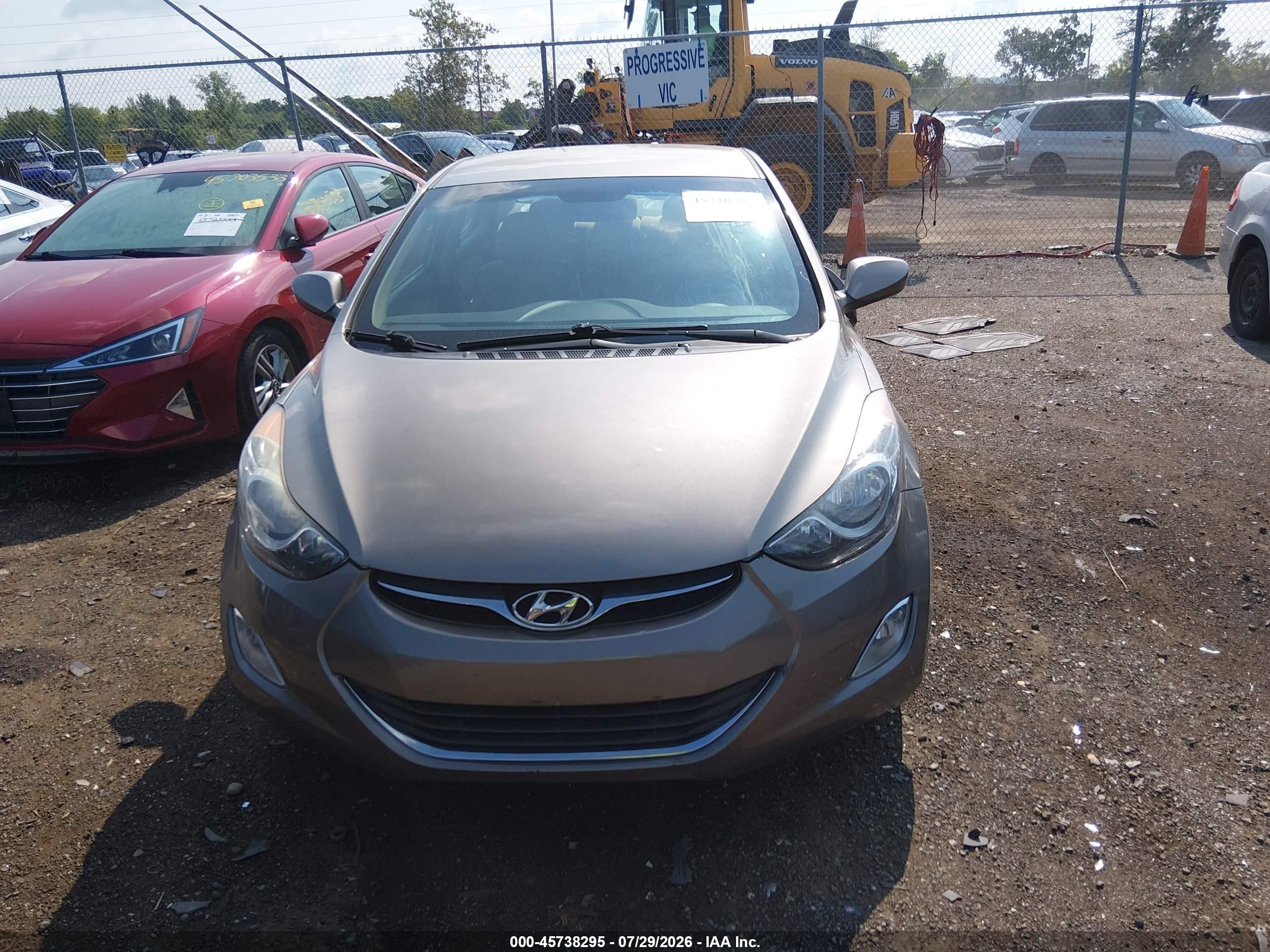 2013 Hyundai Elantra Gls Gold vin: 5NPDH4AE9DH319899