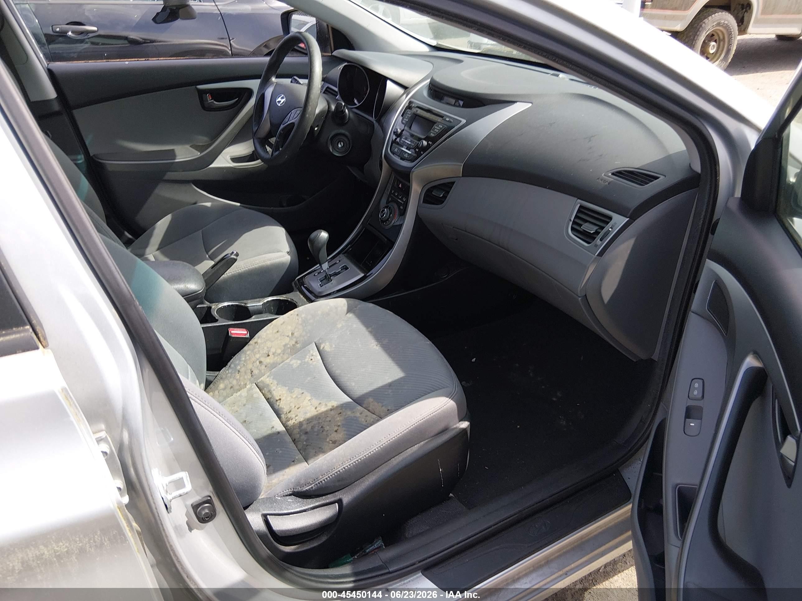 2013 Hyundai Elantra Gls Silver vin: 5NPDH4AE9DH320809
