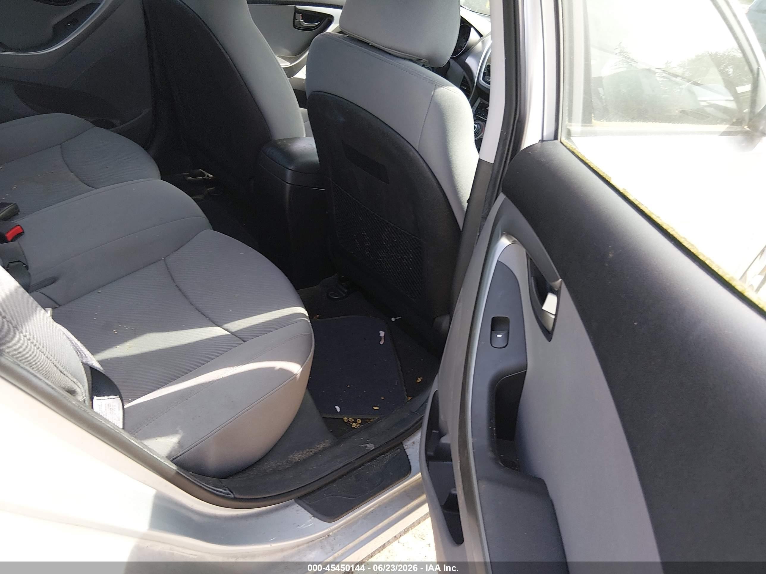 2013 Hyundai Elantra Gls Silver vin: 5NPDH4AE9DH320809
