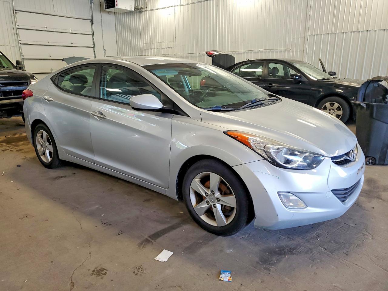 2013 Hyundai Elantra Gls Silver vin: 5NPDH4AE9DH324360