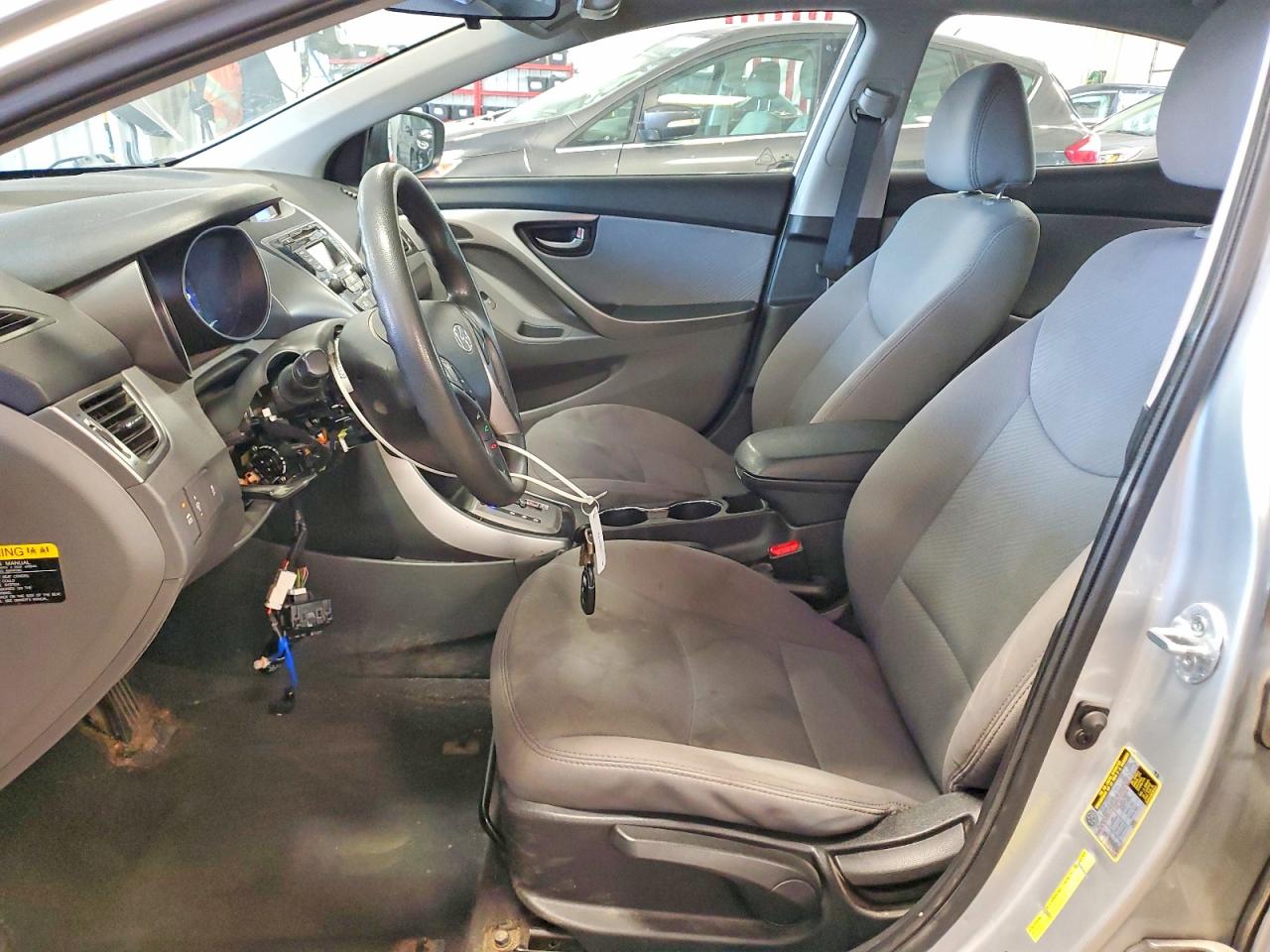 2013 Hyundai Elantra Gls Silver vin: 5NPDH4AE9DH324360