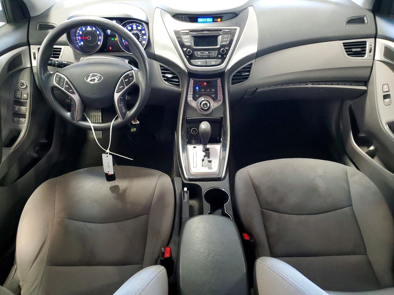 2013 Hyundai Elantra Gls Silver vin: 5NPDH4AE9DH324360
