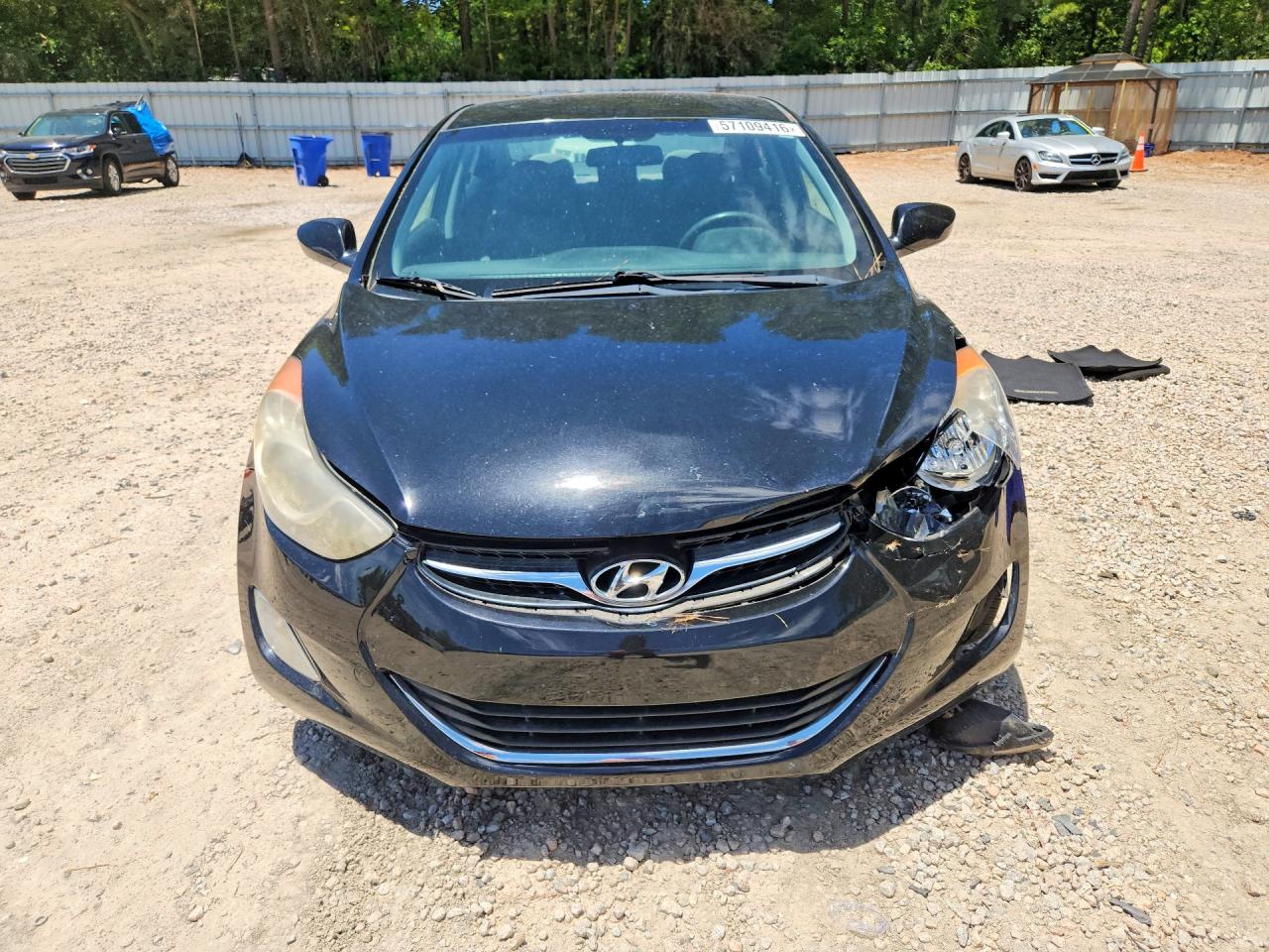 2013 Hyundai Elantra Gls Black vin: 5NPDH4AE9DH326514