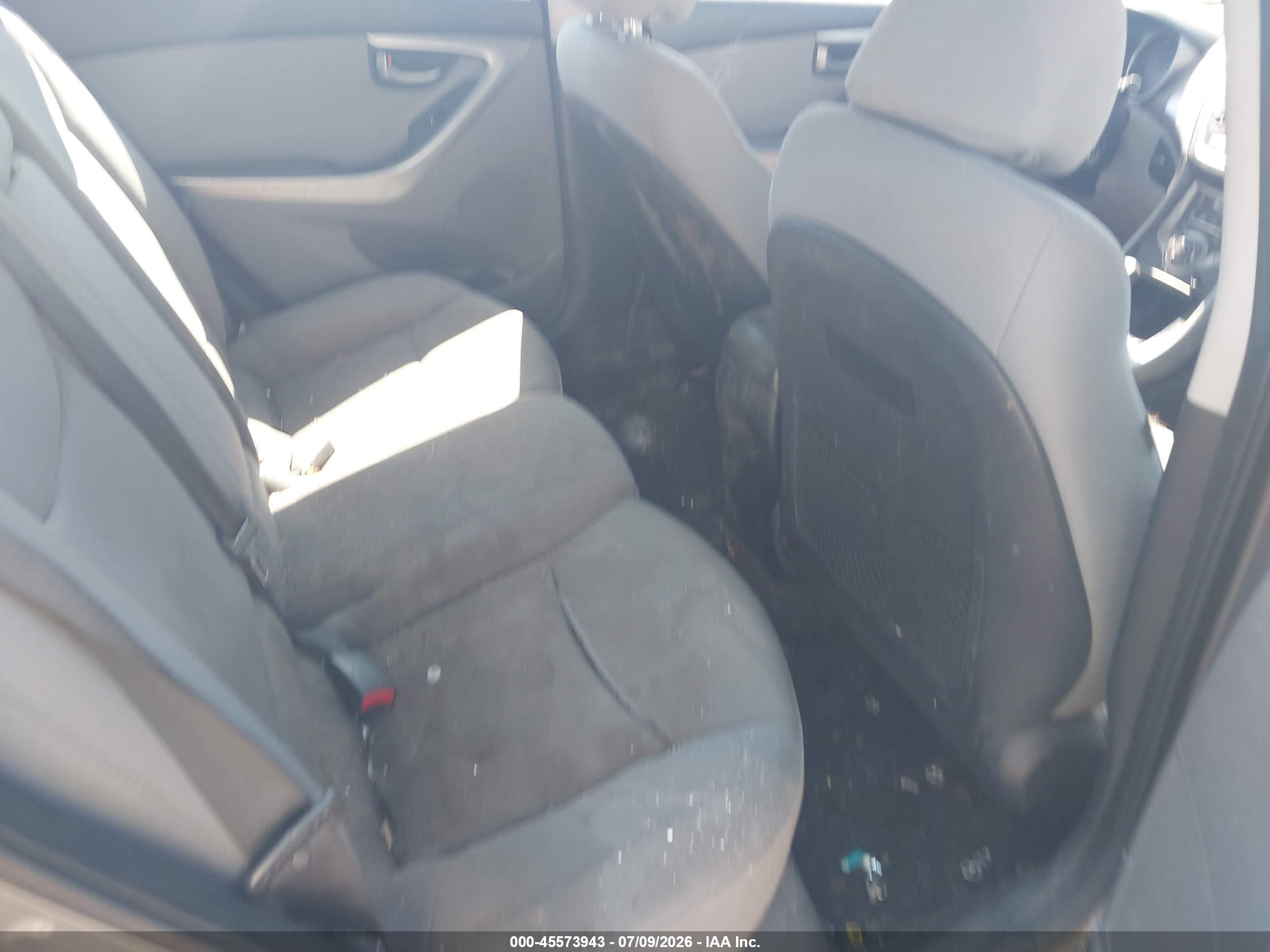 2013 Hyundai Elantra Gls Gray vin: 5NPDH4AE9DH336718