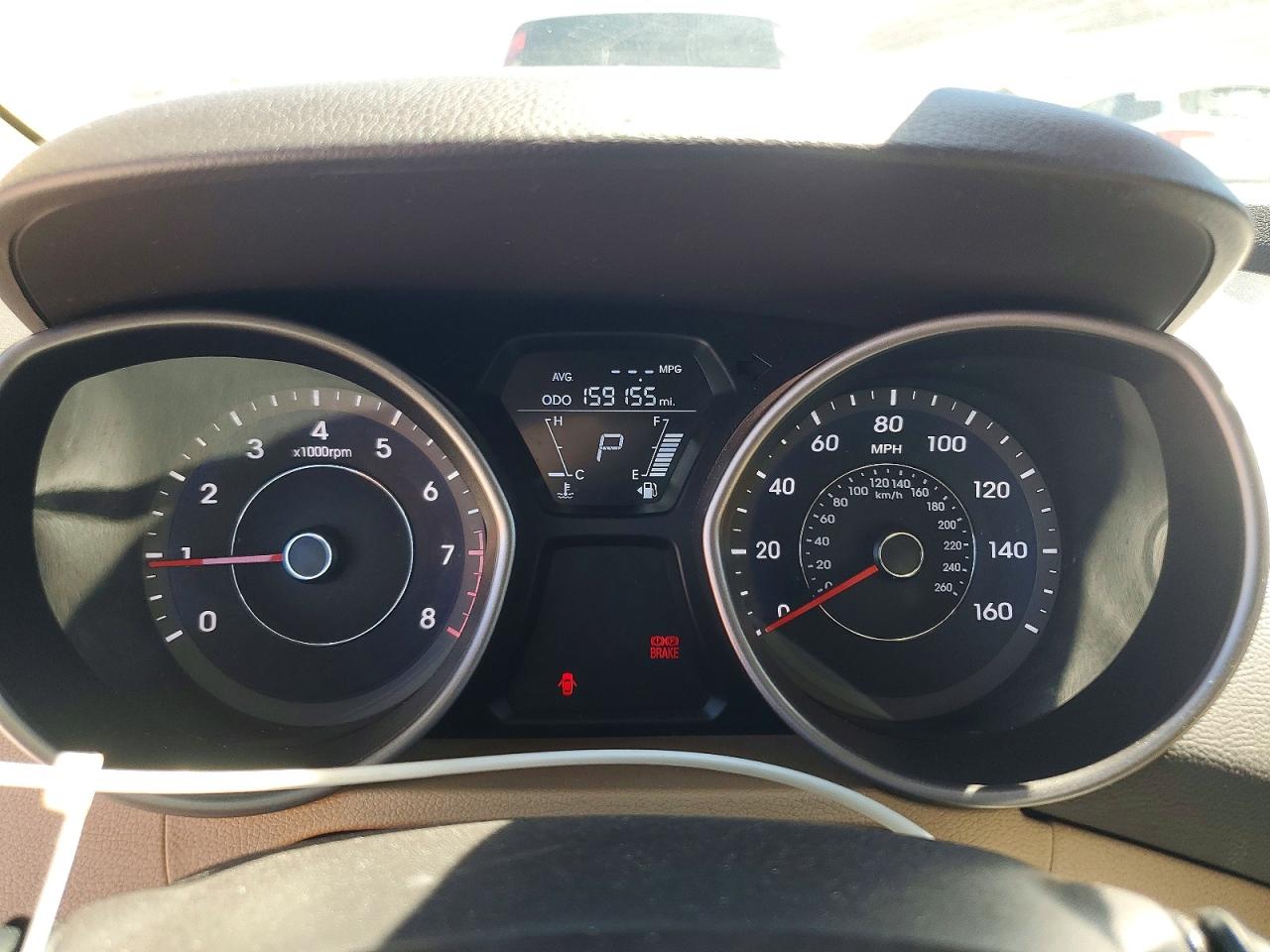 2013 Hyundai Elantra Gls Burgundy vin: 5NPDH4AE9DH345547