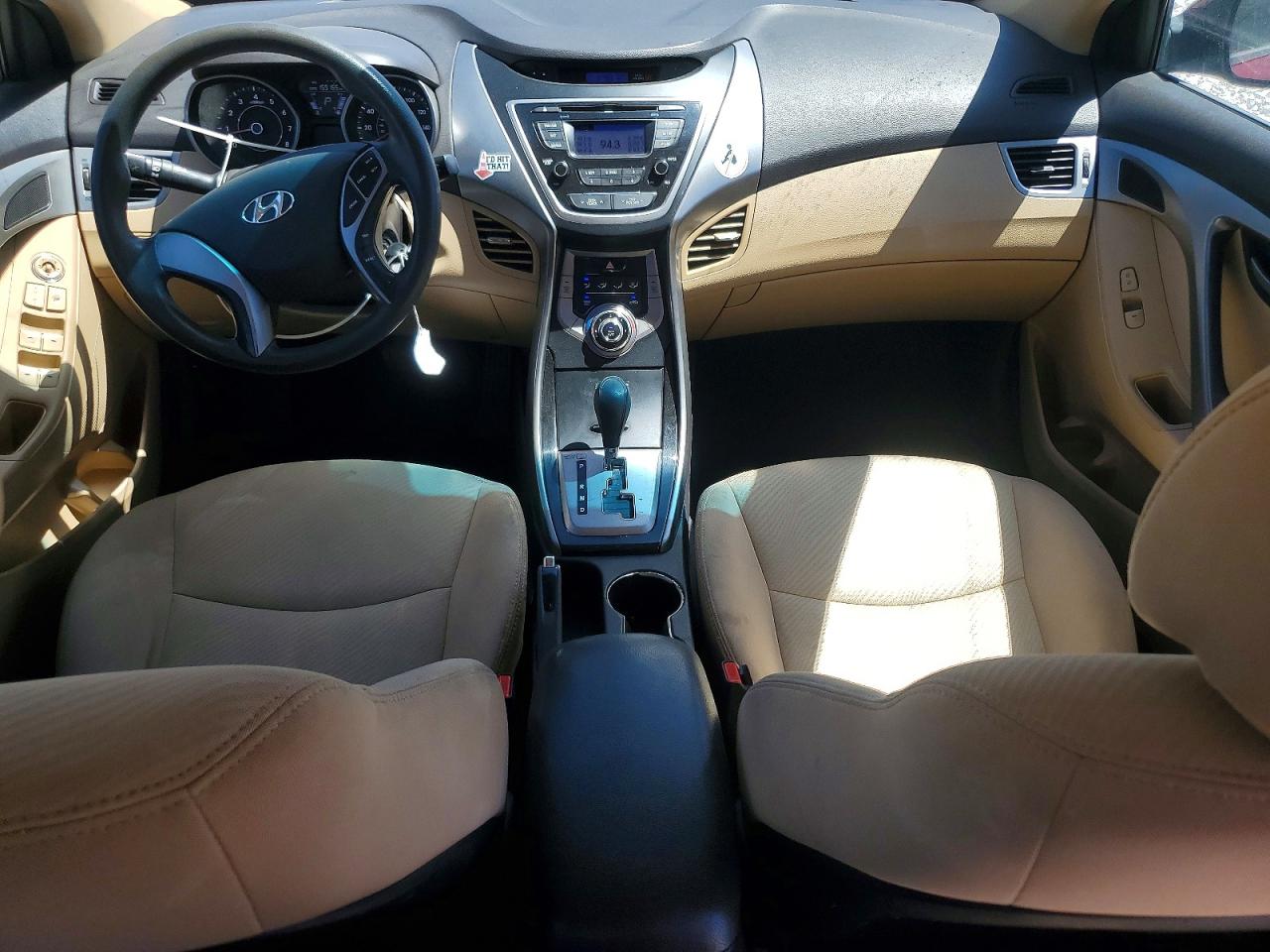 2013 Hyundai Elantra Gls Burgundy vin: 5NPDH4AE9DH345547