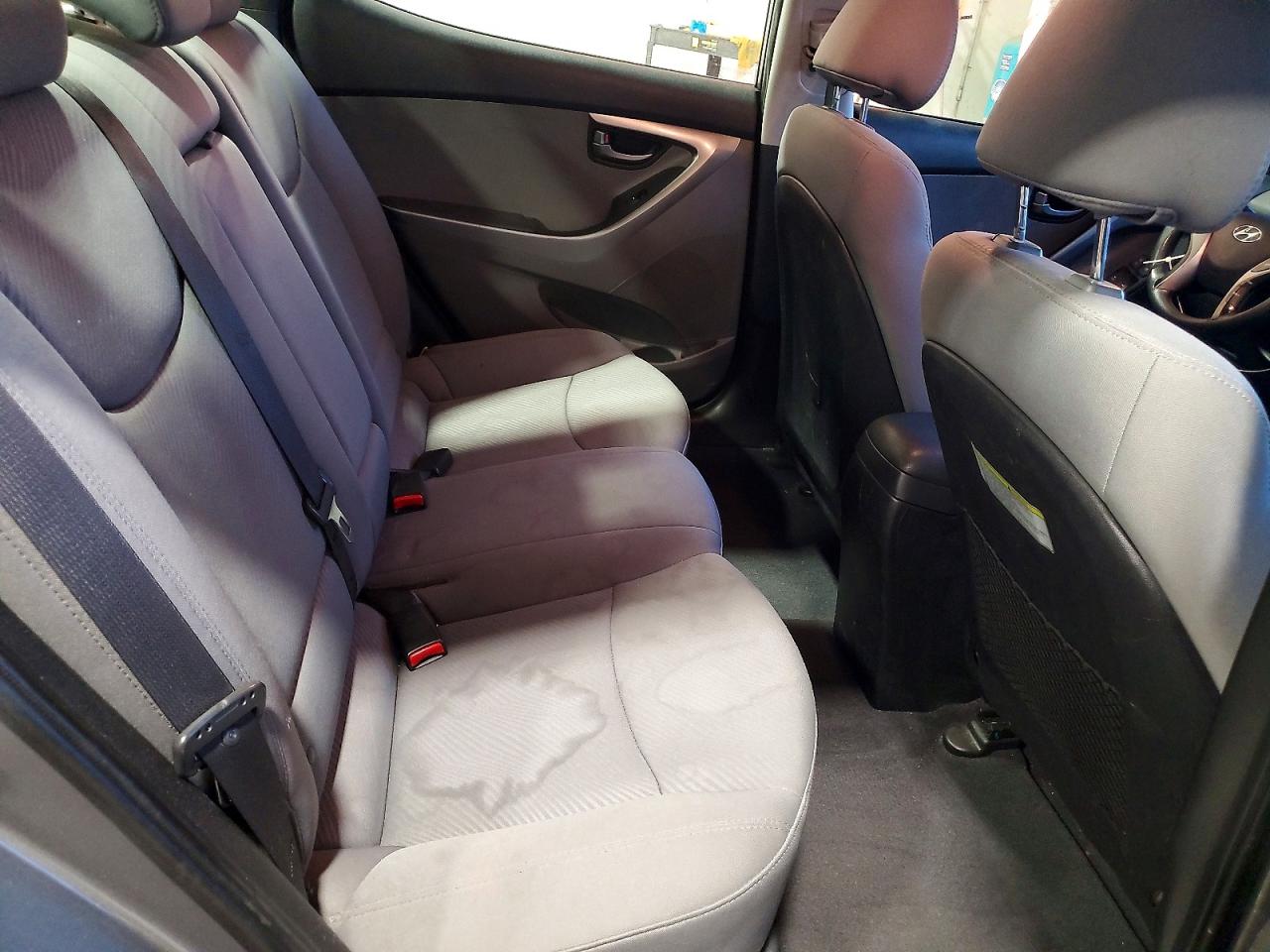 2013 Hyundai Elantra Gls Gray vin: 5NPDH4AE9DH352174
