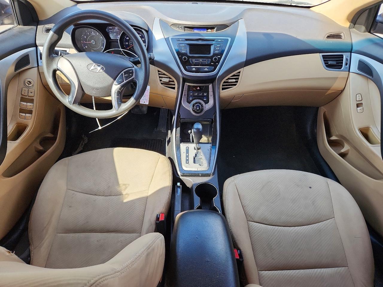 2013 Hyundai Elantra Gls Tan vin: 5NPDH4AE9DH354040