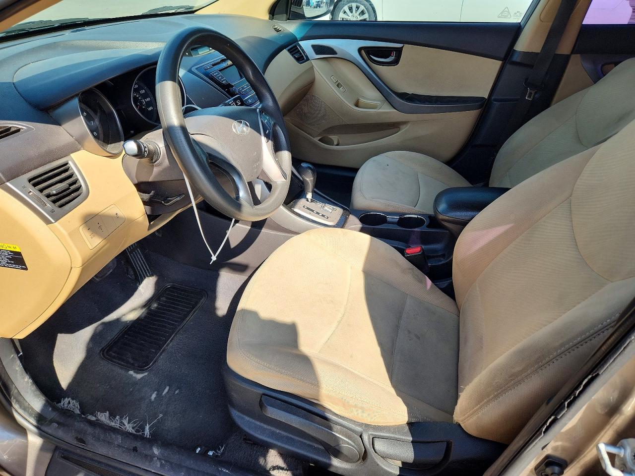 2013 Hyundai Elantra Gls Tan vin: 5NPDH4AE9DH354040