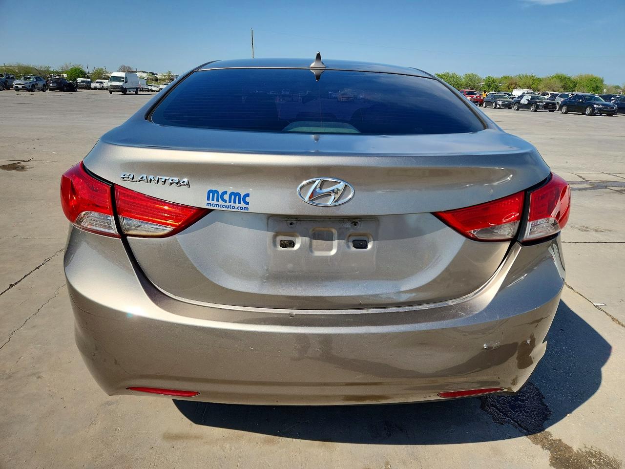2013 Hyundai Elantra Gls Tan vin: 5NPDH4AE9DH354040