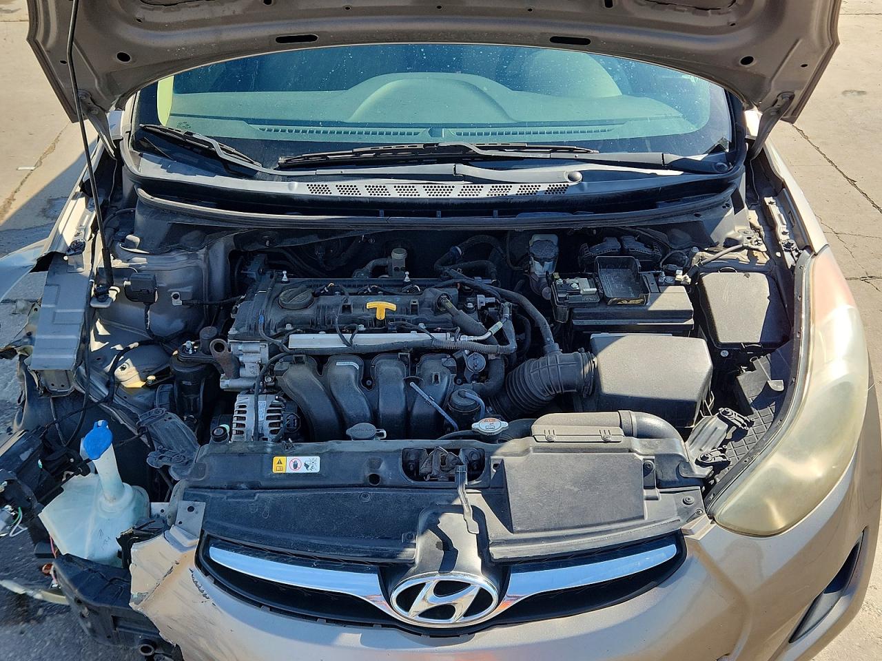 2013 Hyundai Elantra Gls Tan vin: 5NPDH4AE9DH354040
