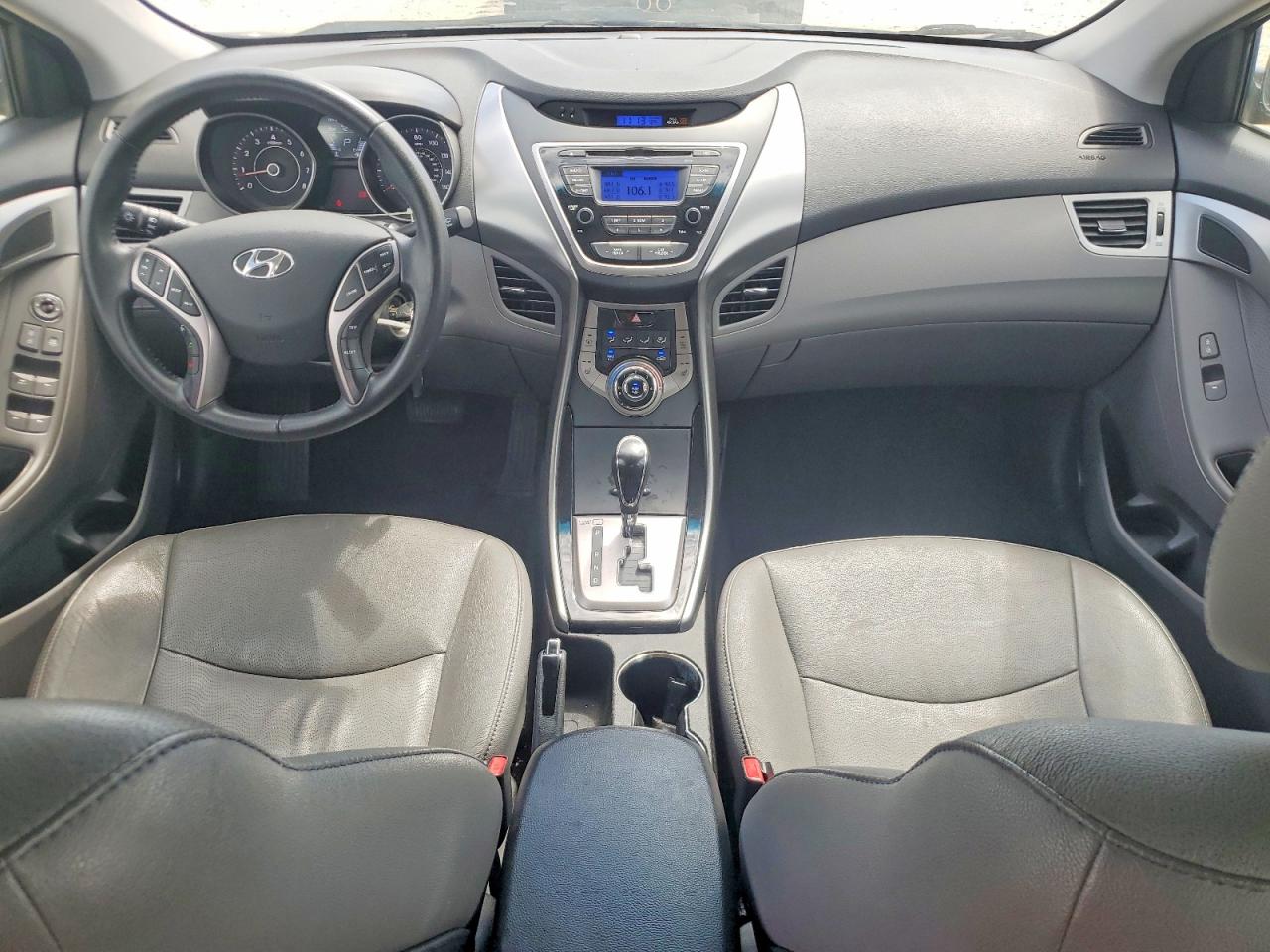 2013 Hyundai Elantra Limited Blue vin: 5NPDH4AE9DH363207