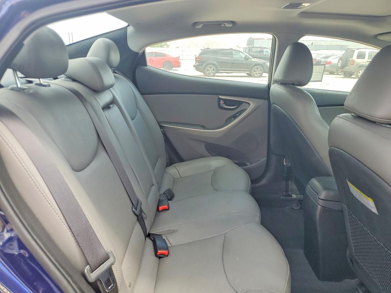 2013 Hyundai Elantra Limited Blue vin: 5NPDH4AE9DH363207