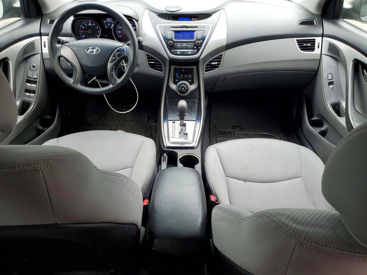 2013 Hyundai Elantra Gls Gray vin: 5NPDH4AE9DH367791