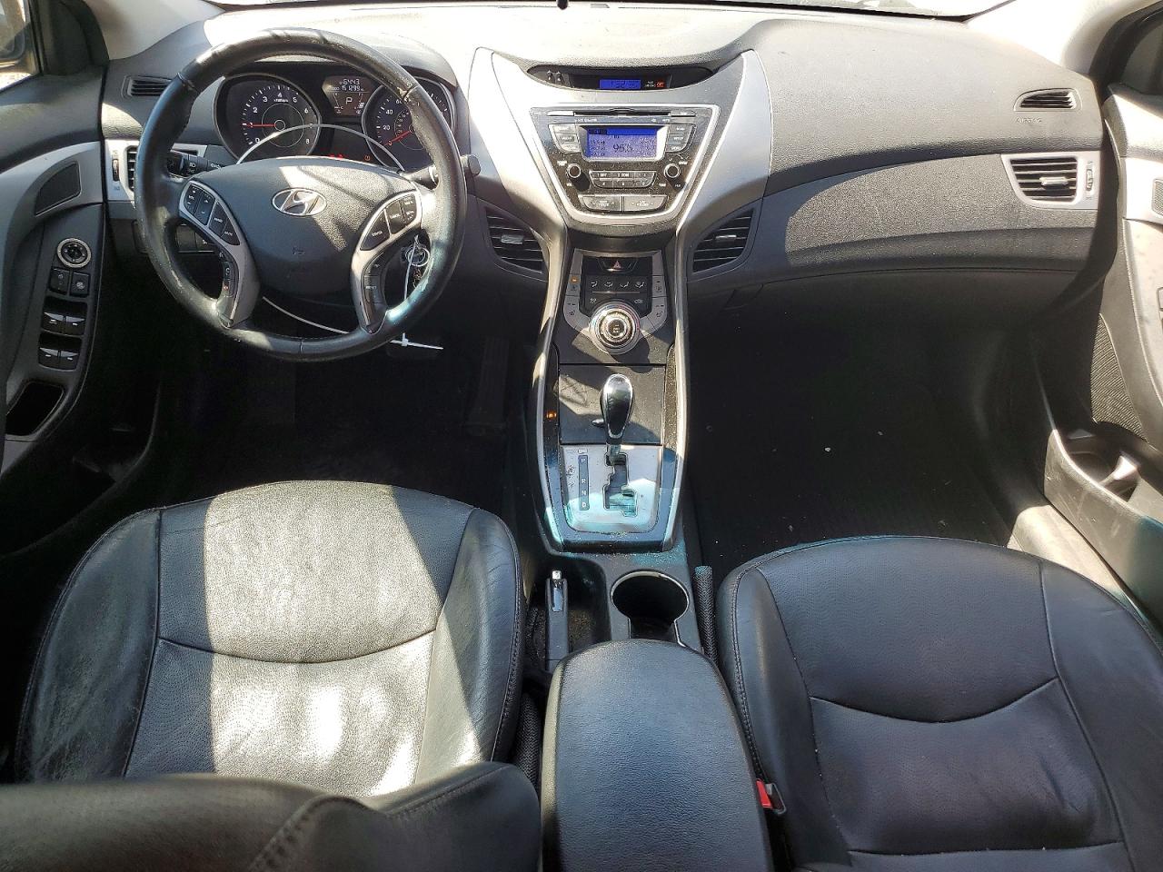 2013 Hyundai Elantra Limited Black vin: 5NPDH4AE9DH405665