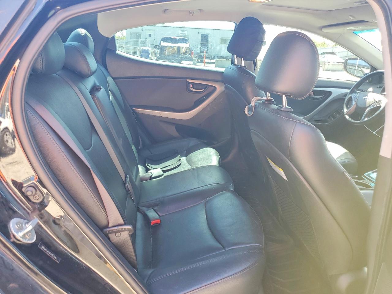 2013 Hyundai Elantra Limited Black vin: 5NPDH4AE9DH405665