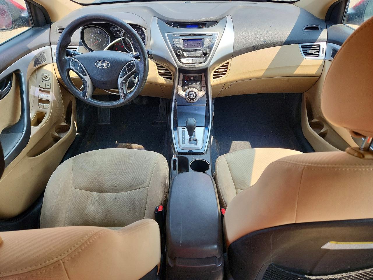 2013 Hyundai Elantra Gls Red vin: 5NPDH4AE9DH405780