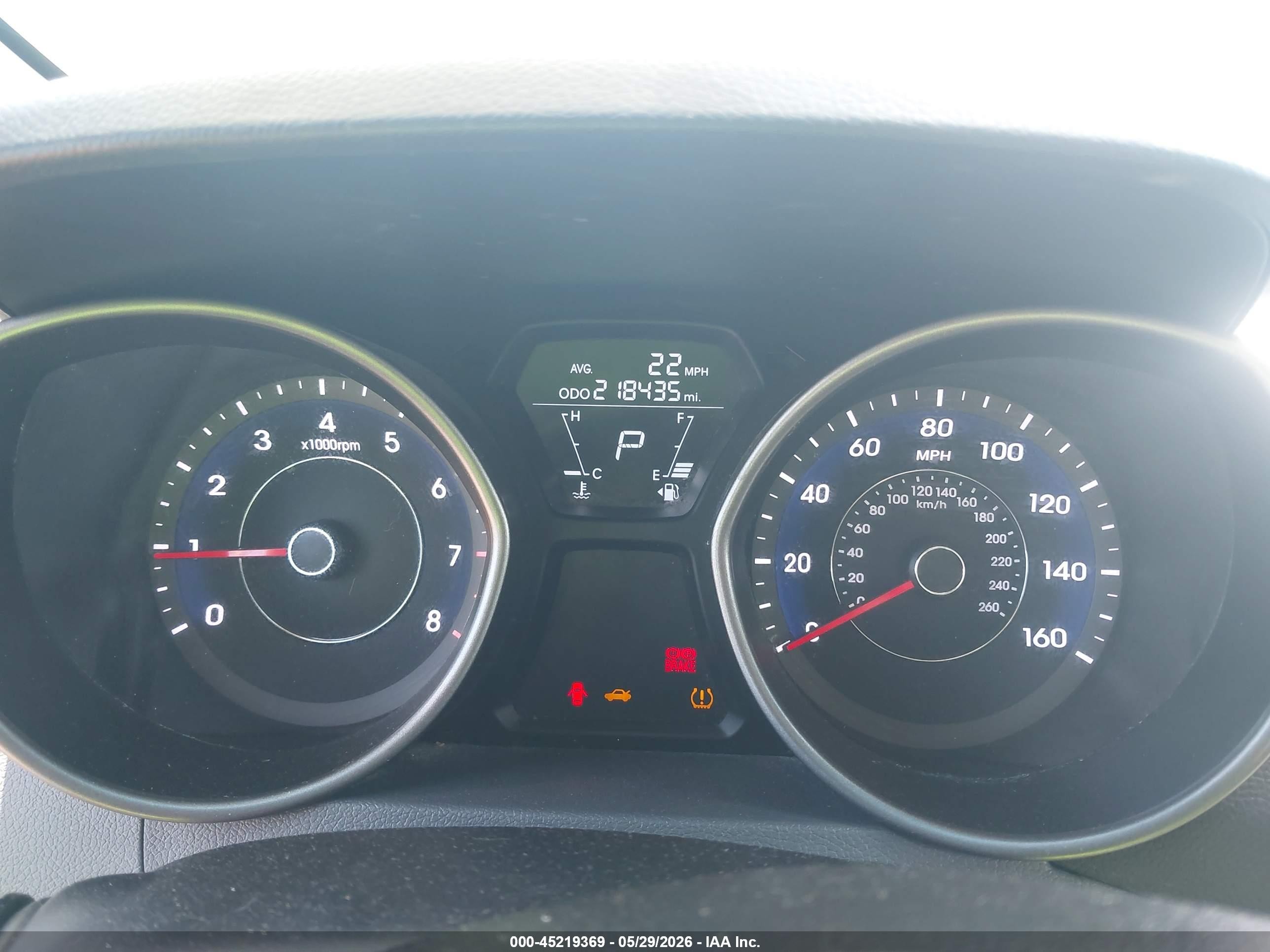 2013 Hyundai Elantra Gls Черный vin: 5NPDH4AE9DH413474