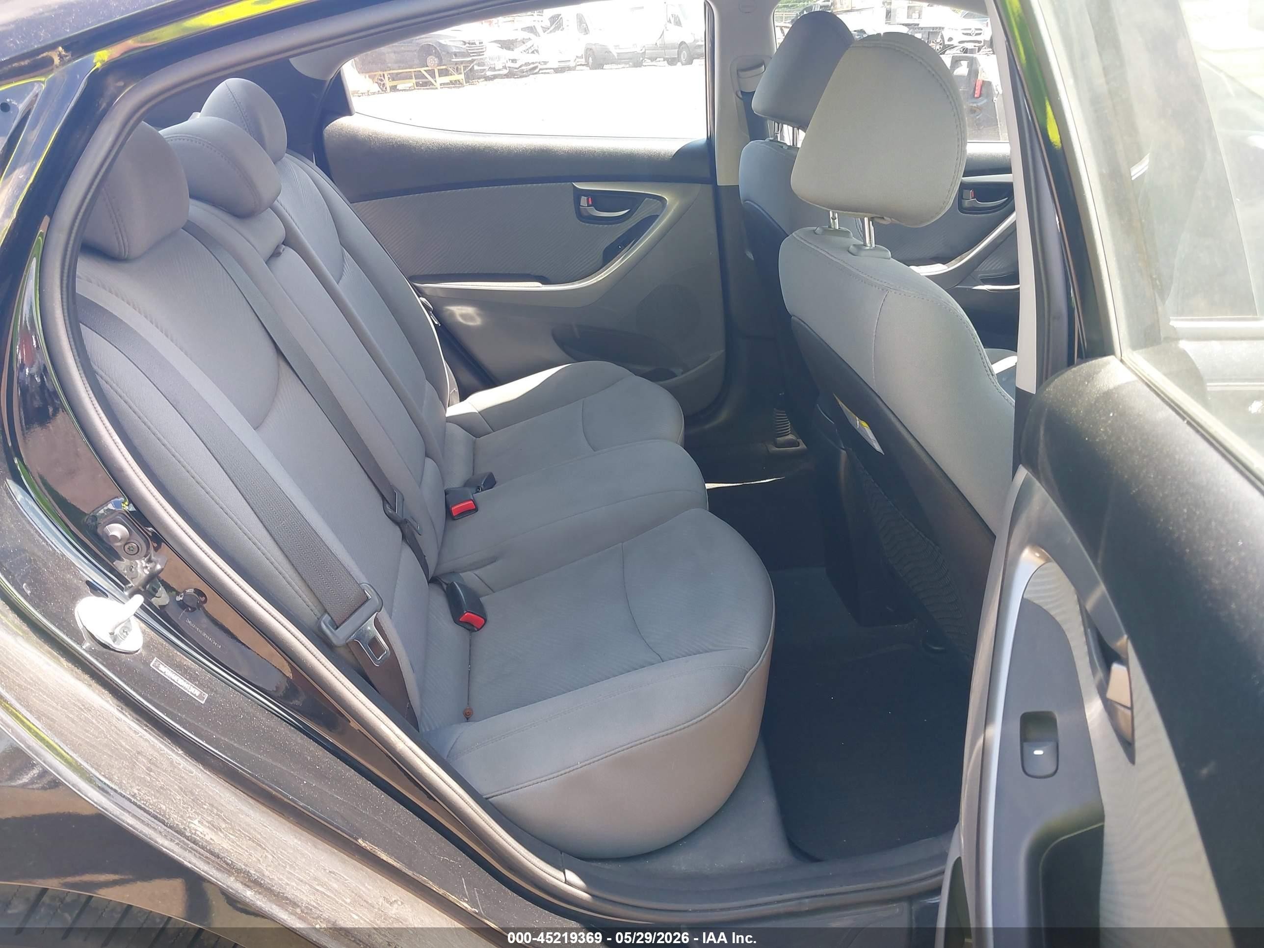 2013 Hyundai Elantra Gls Черный vin: 5NPDH4AE9DH413474