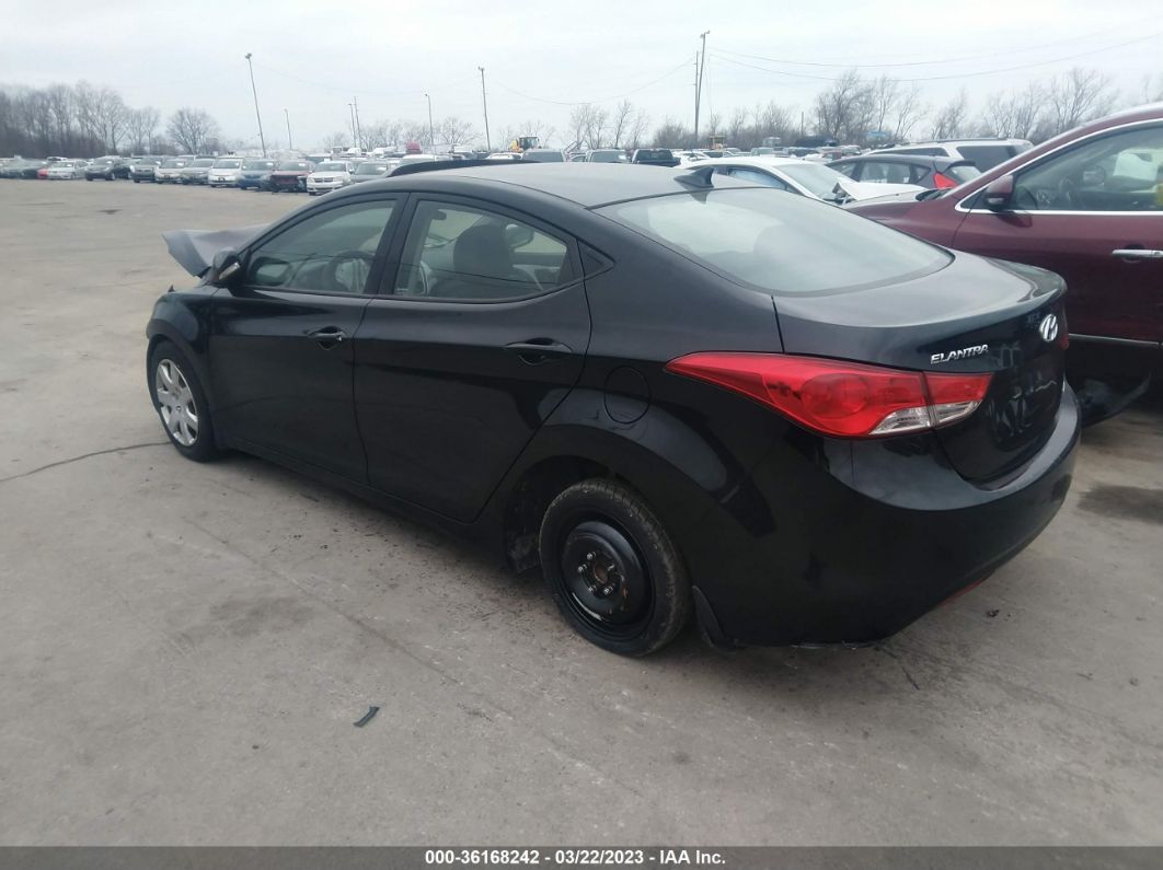 2013 Hyundai Elantra Limited Pzev Black vin: 5NPDH4AE9DH417332