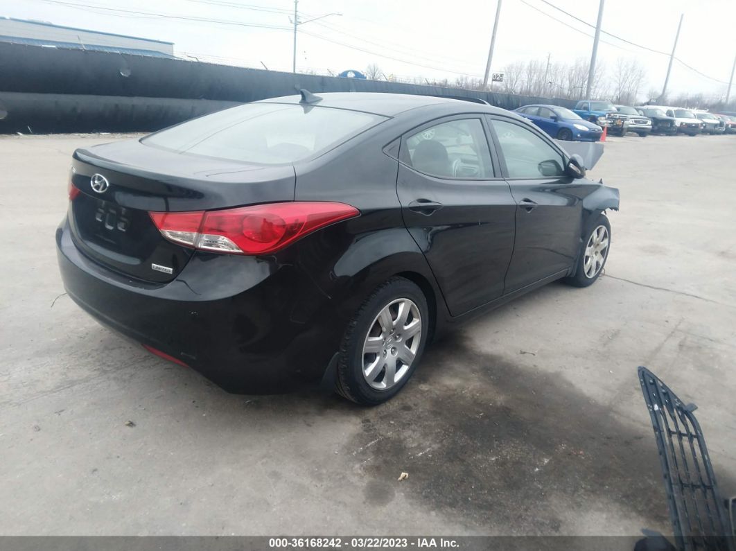 2013 Hyundai Elantra Limited Pzev Black vin: 5NPDH4AE9DH417332