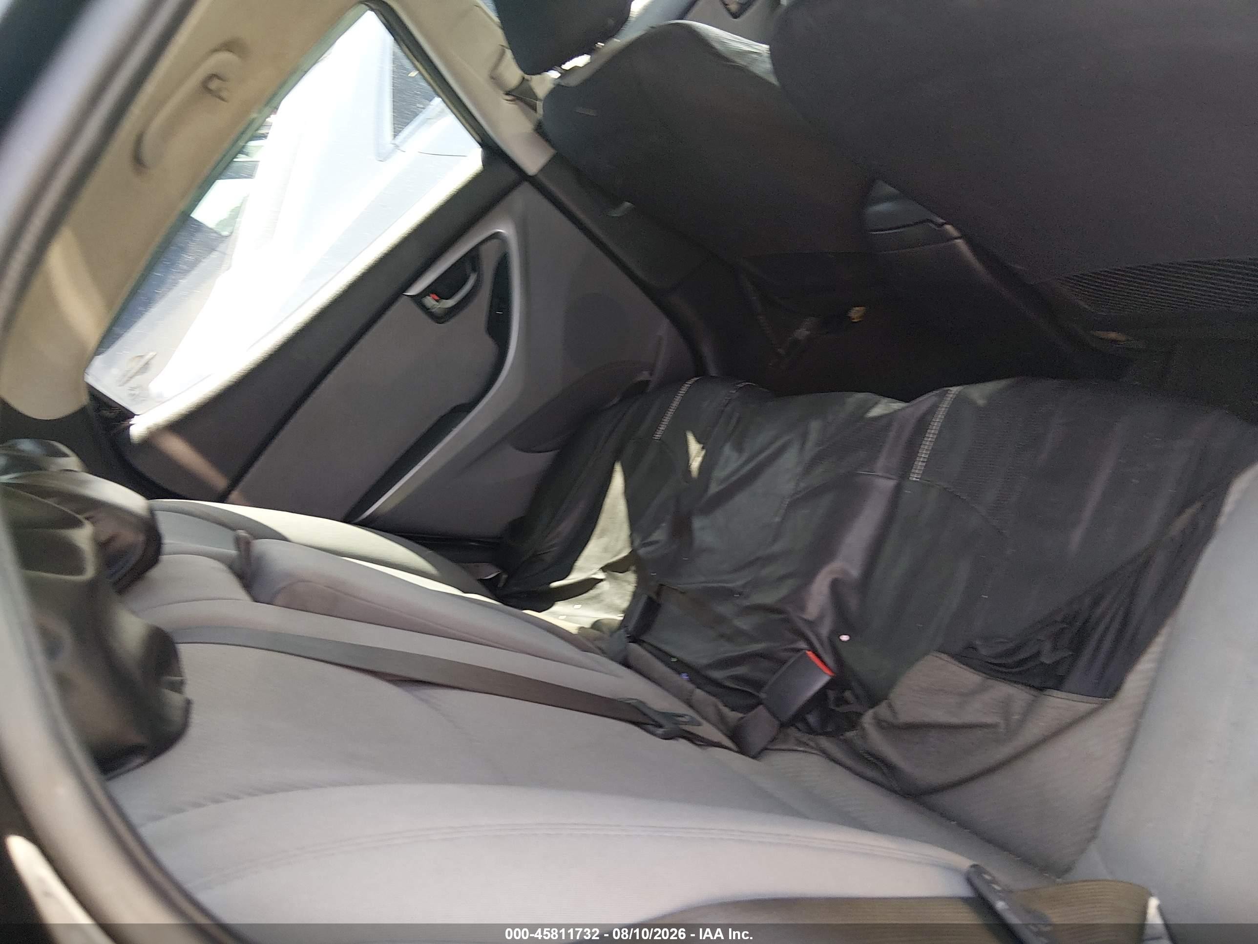 2013 Hyundai Elantra Gls Black vin: 5NPDH4AE9DH424619