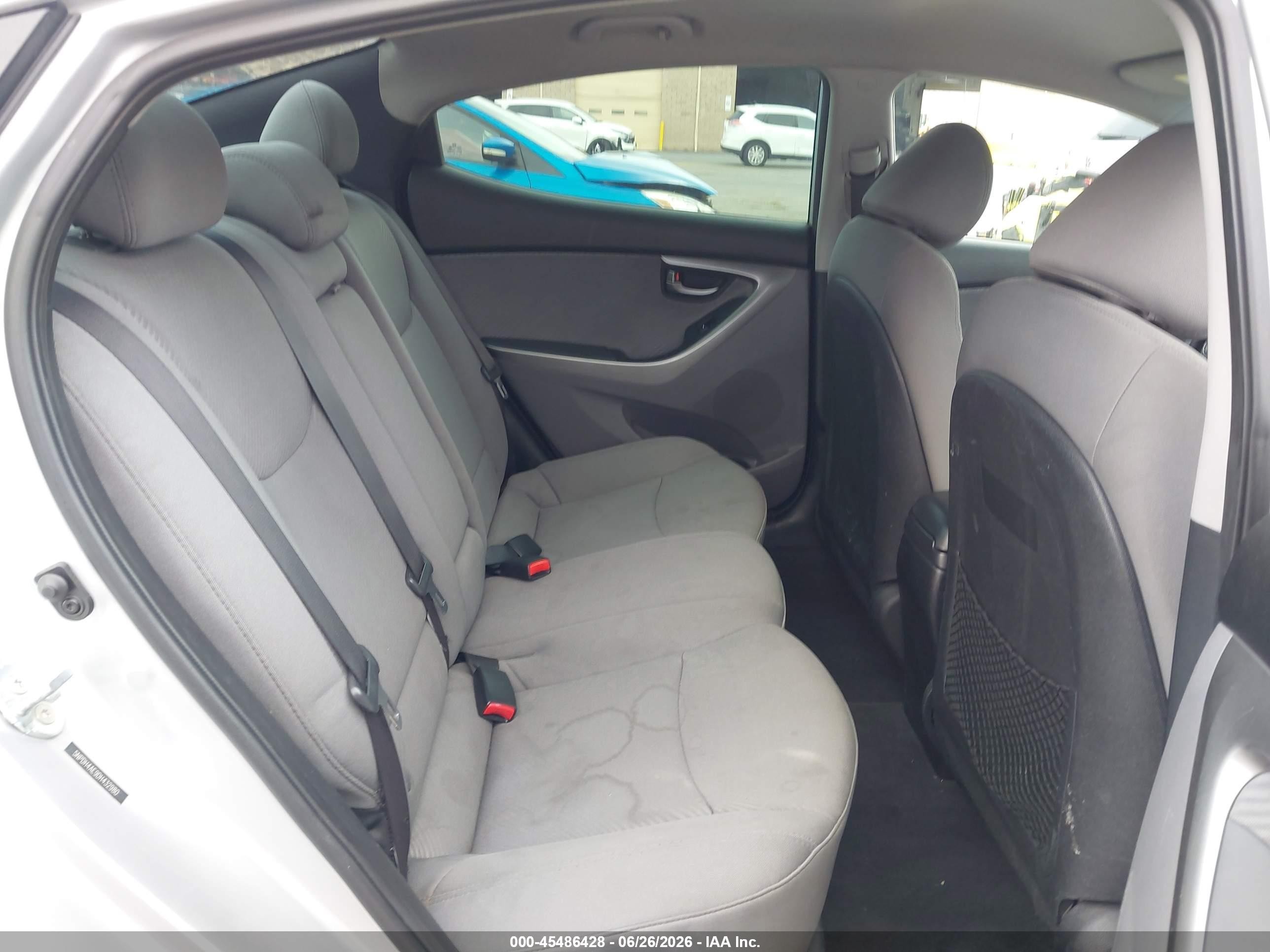2013 Hyundai Elantra Gls Silver vin: 5NPDH4AE9DH432980