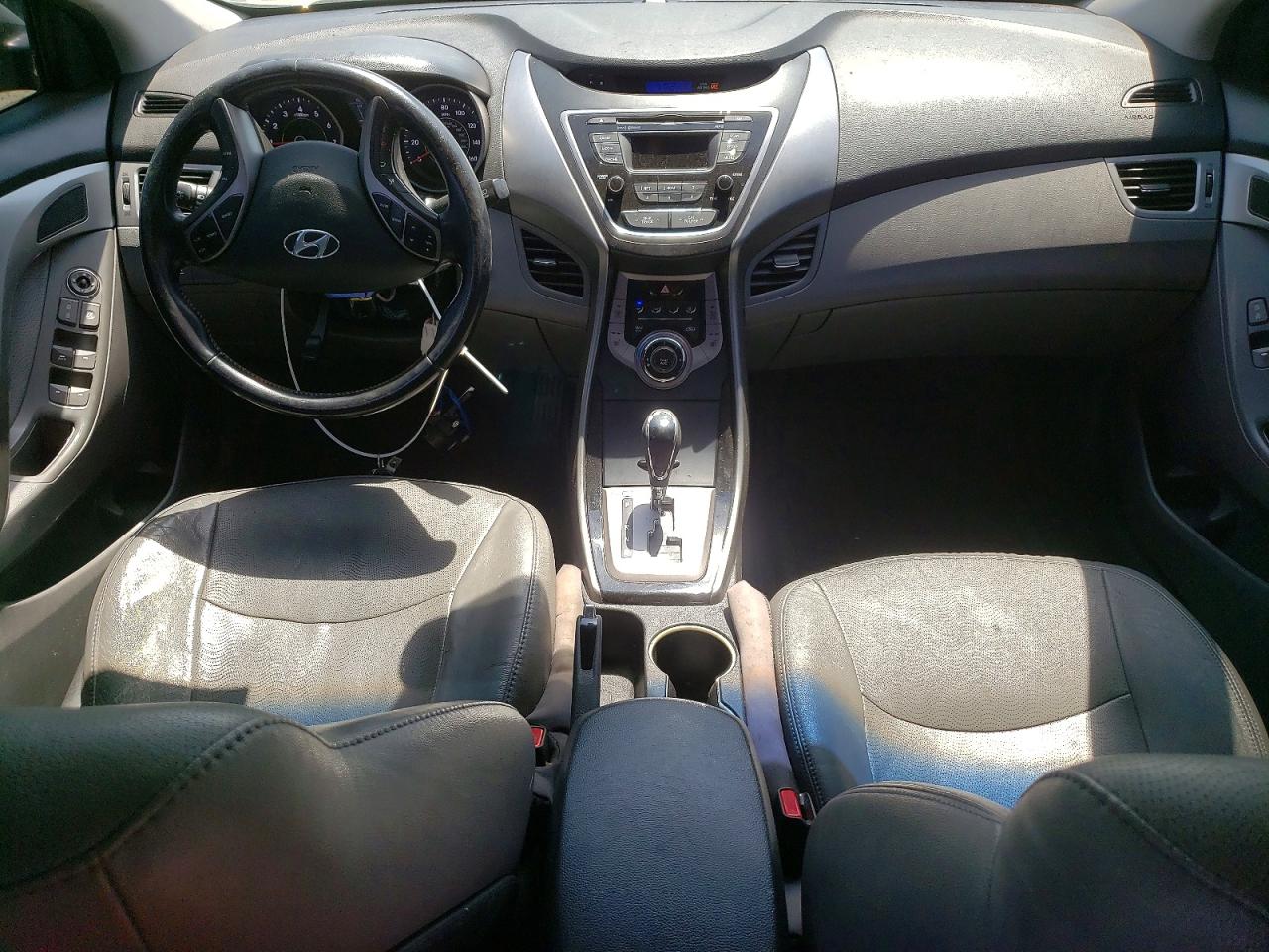 2013 Hyundai Elantra Limited Gray vin: 5NPDH4AE9DH434812