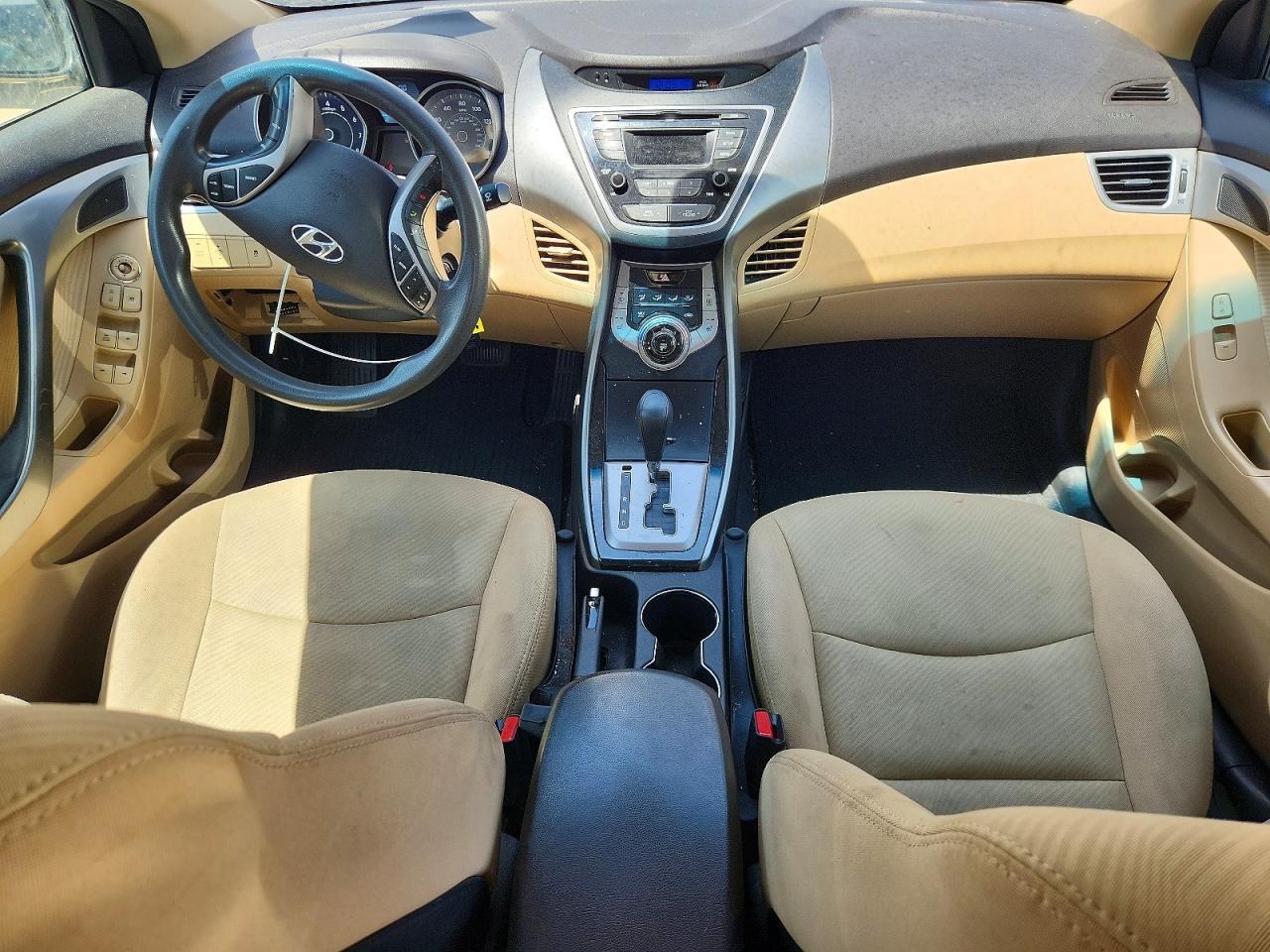 2013 Hyundai Elantra Gls Желто-коричневый vin: 5NPDH4AE9DH437077