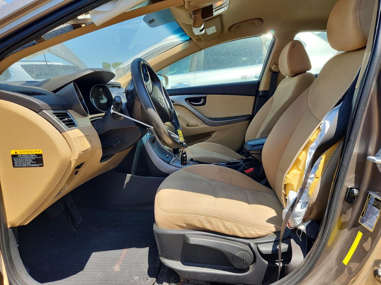 2013 Hyundai Elantra Gls Желто-коричневый vin: 5NPDH4AE9DH437077