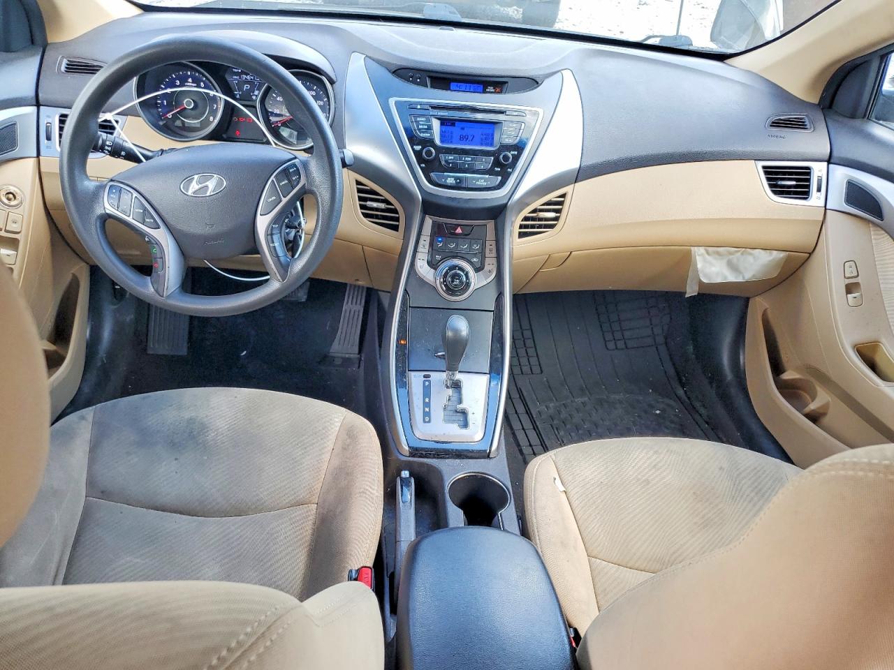 2013 Hyundai Elantra Gls Black vin: 5NPDH4AE9DH439864