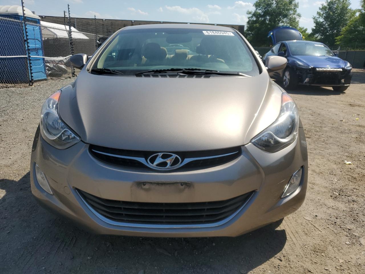 2013 Hyundai Elantra Gls   Tan vin: 5NPDH4AE9DH444482