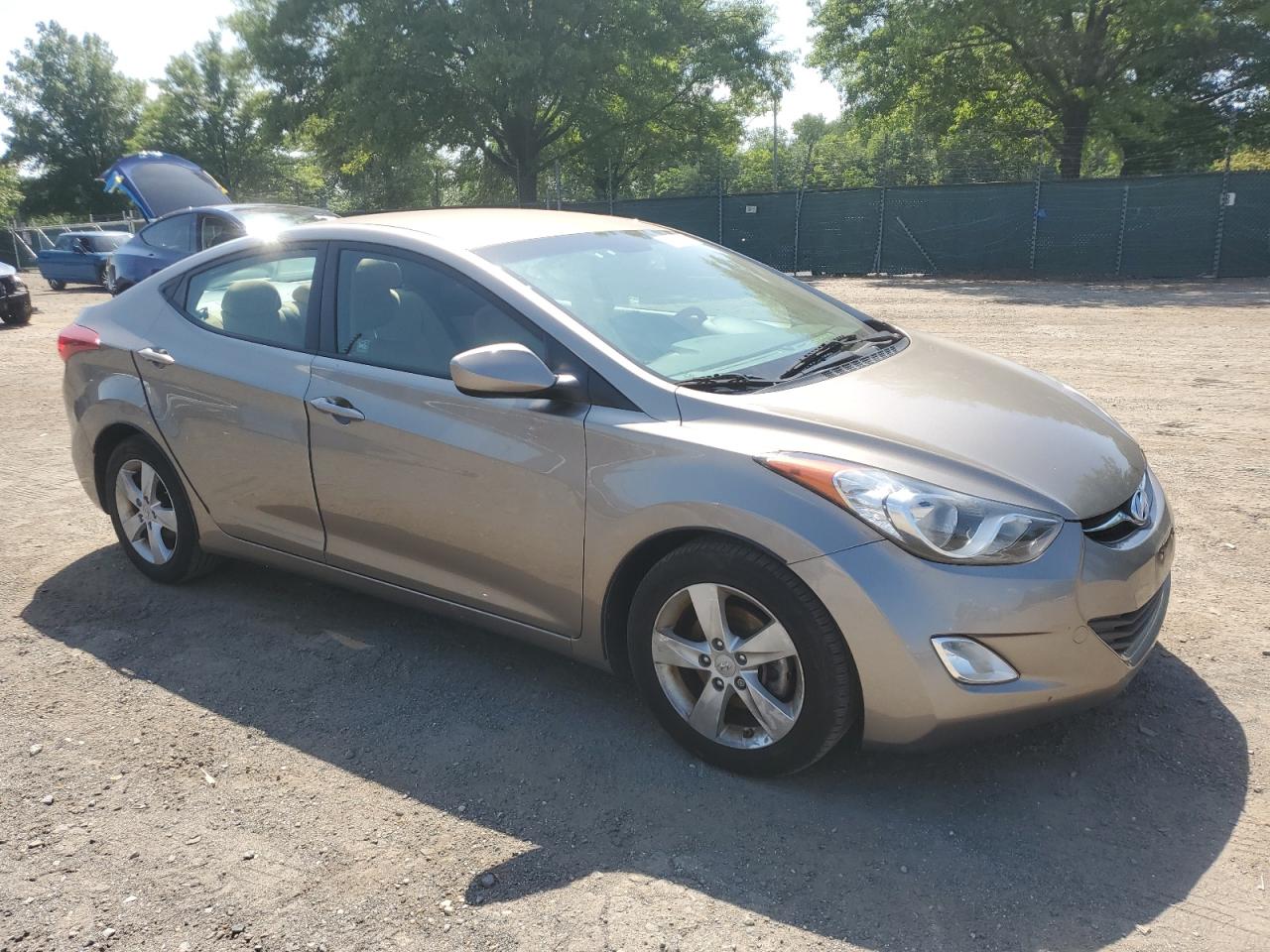 2013 Hyundai Elantra Gls   Tan vin: 5NPDH4AE9DH444482